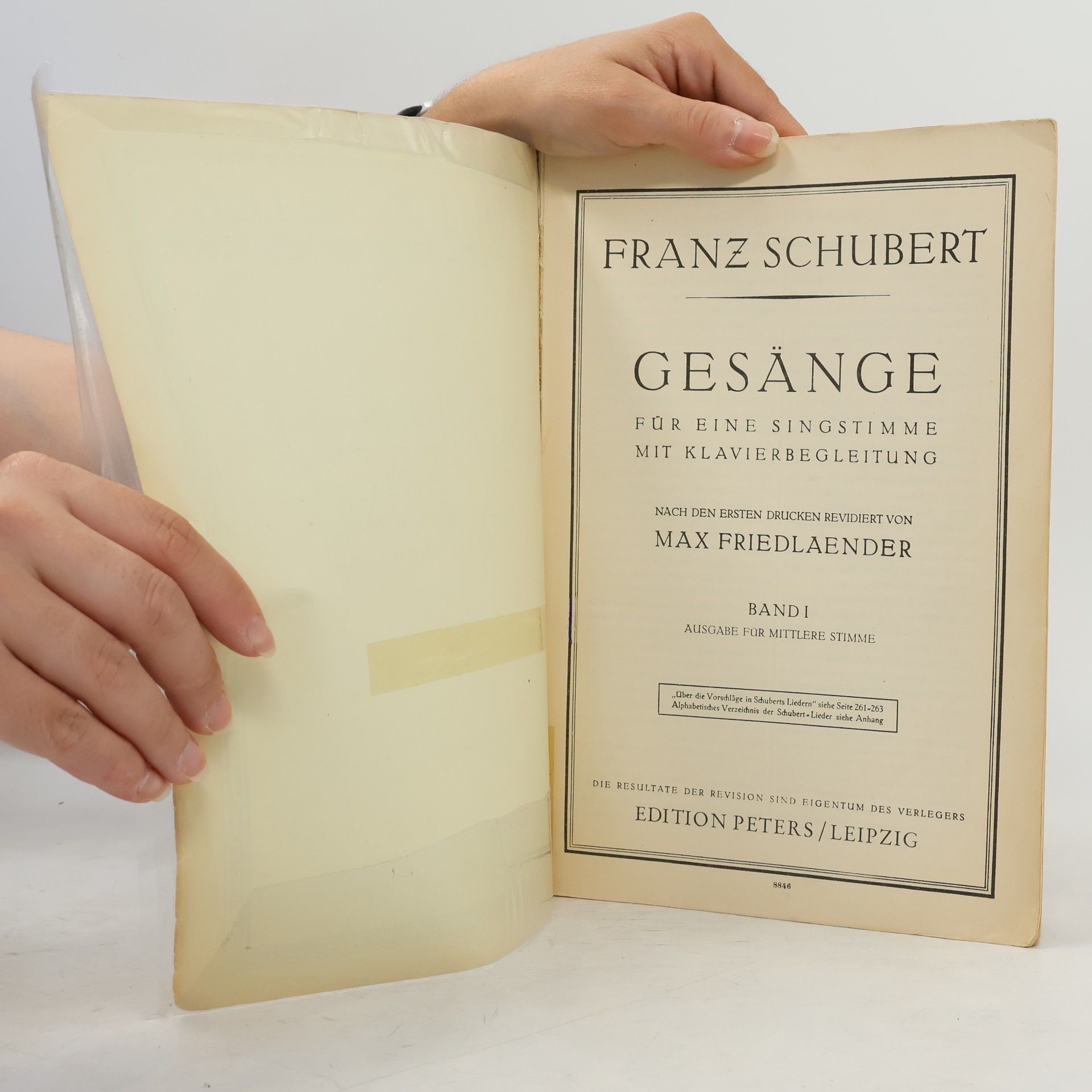 Franz Schubert Schubert Album I.