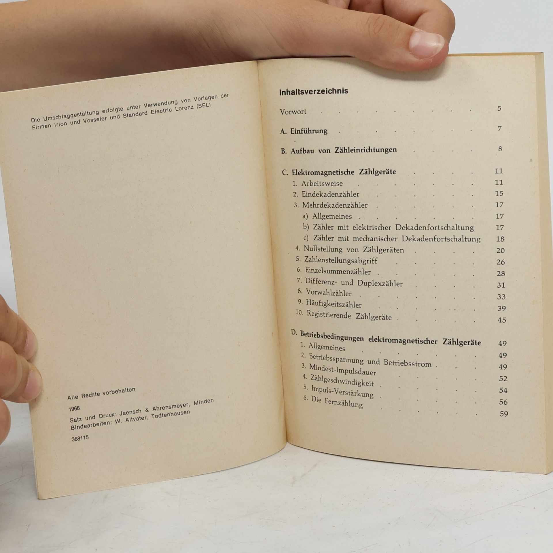 Siegfried Jahn Elektrische Zählgeräte