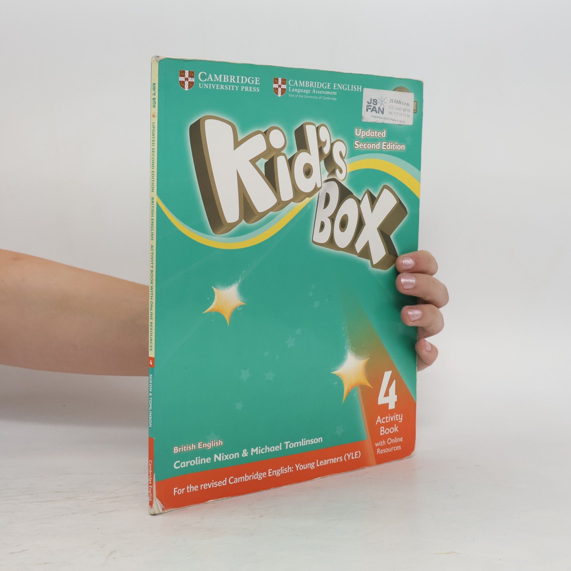 Tomlinson Michael Kid's Box 4 Activity Book with Online Resources