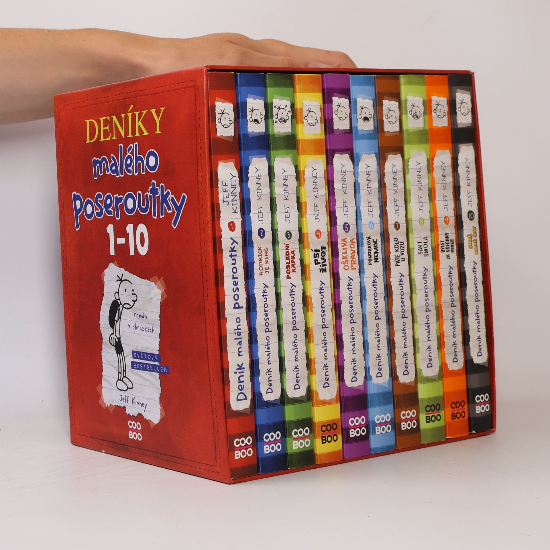 Jeff Kinney Deník malého poseroutky 1-10