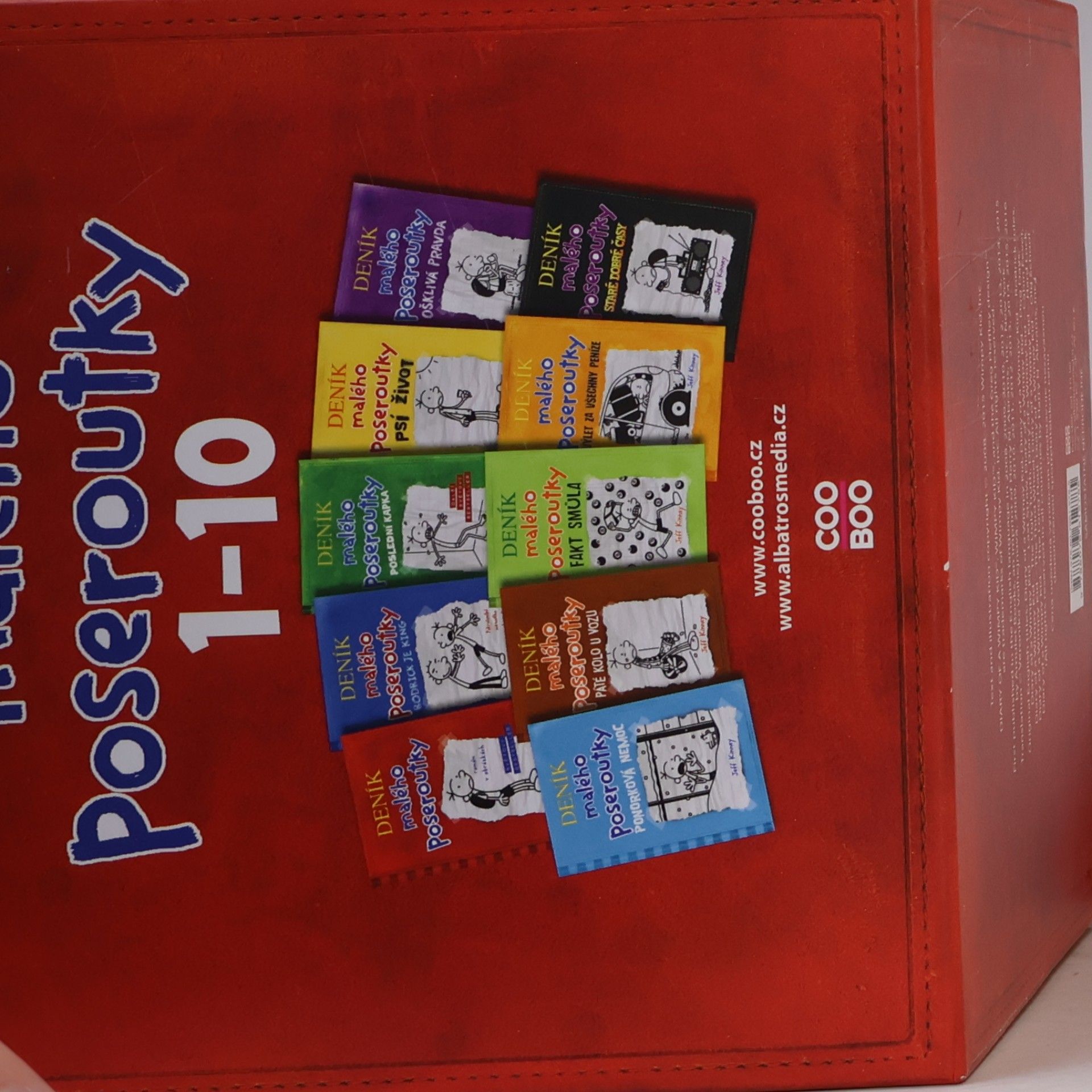 Jeff Kinney Deník malého poseroutky 1-10