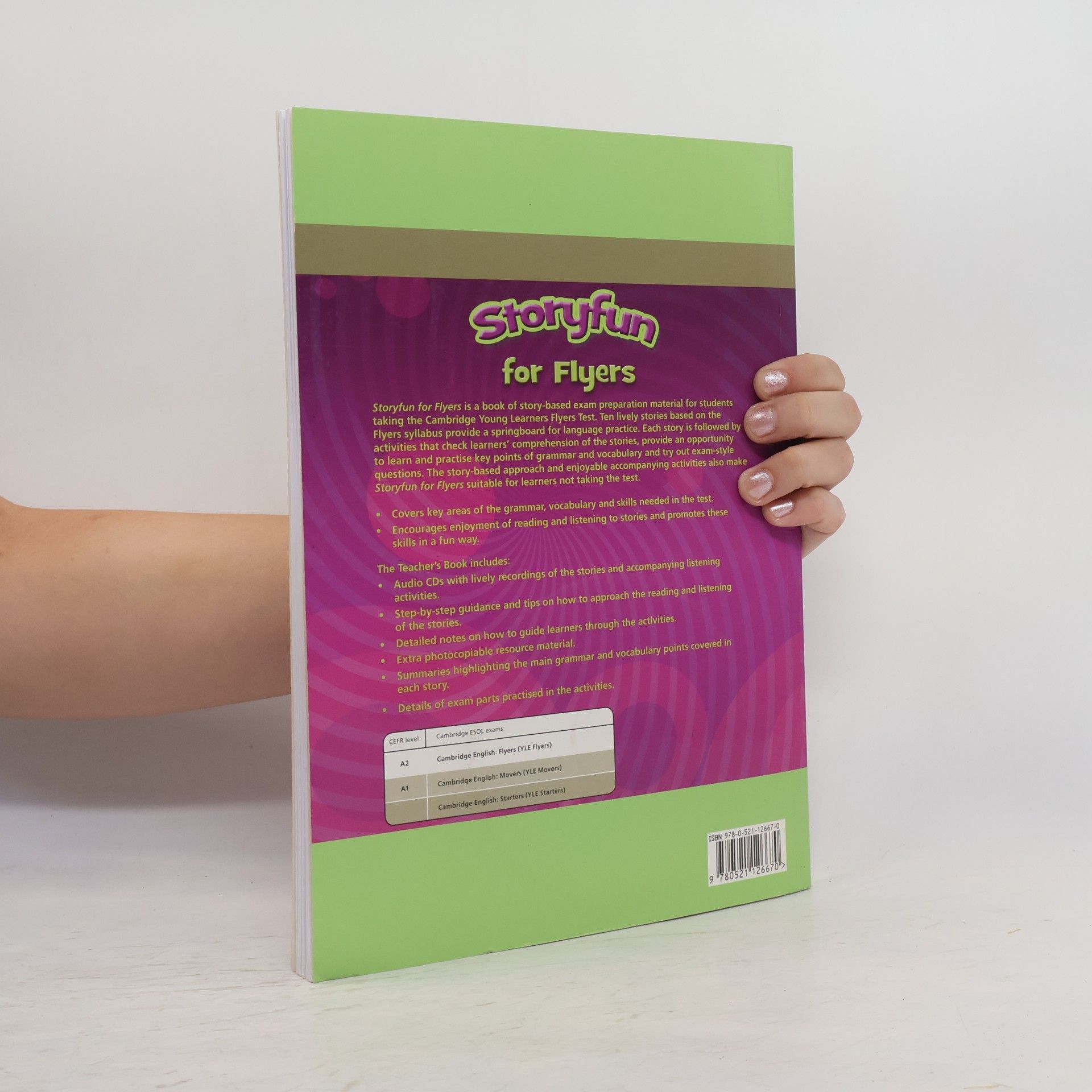 Karen Saxby Cambridge Storyfun for Flyers Teacher's Book with Audio CDs (2)