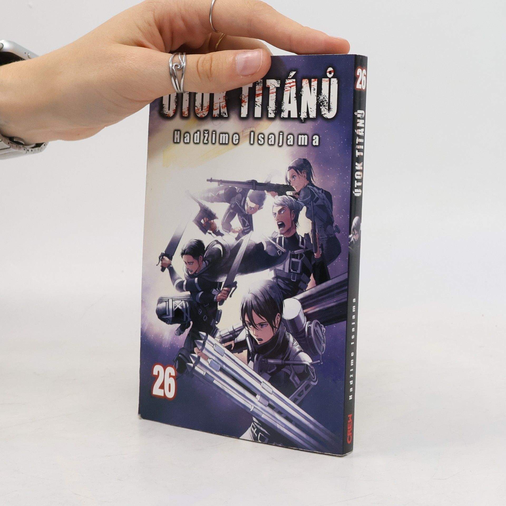 Hadžime Isajama Útok titánů 26