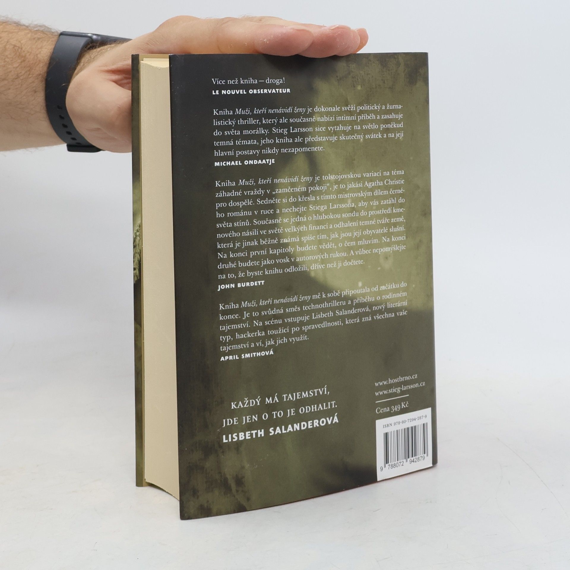 Stieg Larsson Muži, kteří nenávidí ženy
