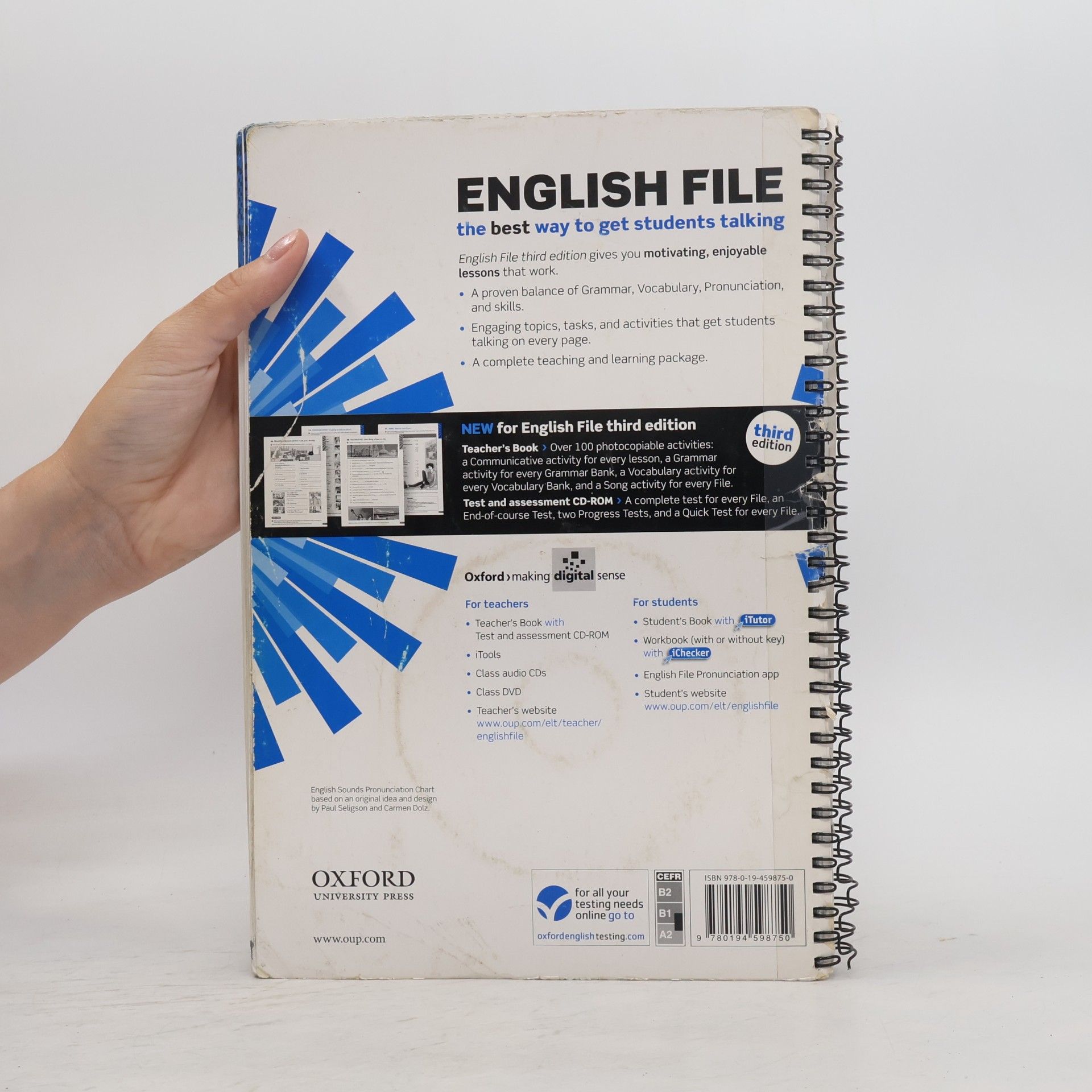 Clive Oxeden English File Pre-intermediate Teacher´s Book with Test and Assessment CD-ROM (3rd)