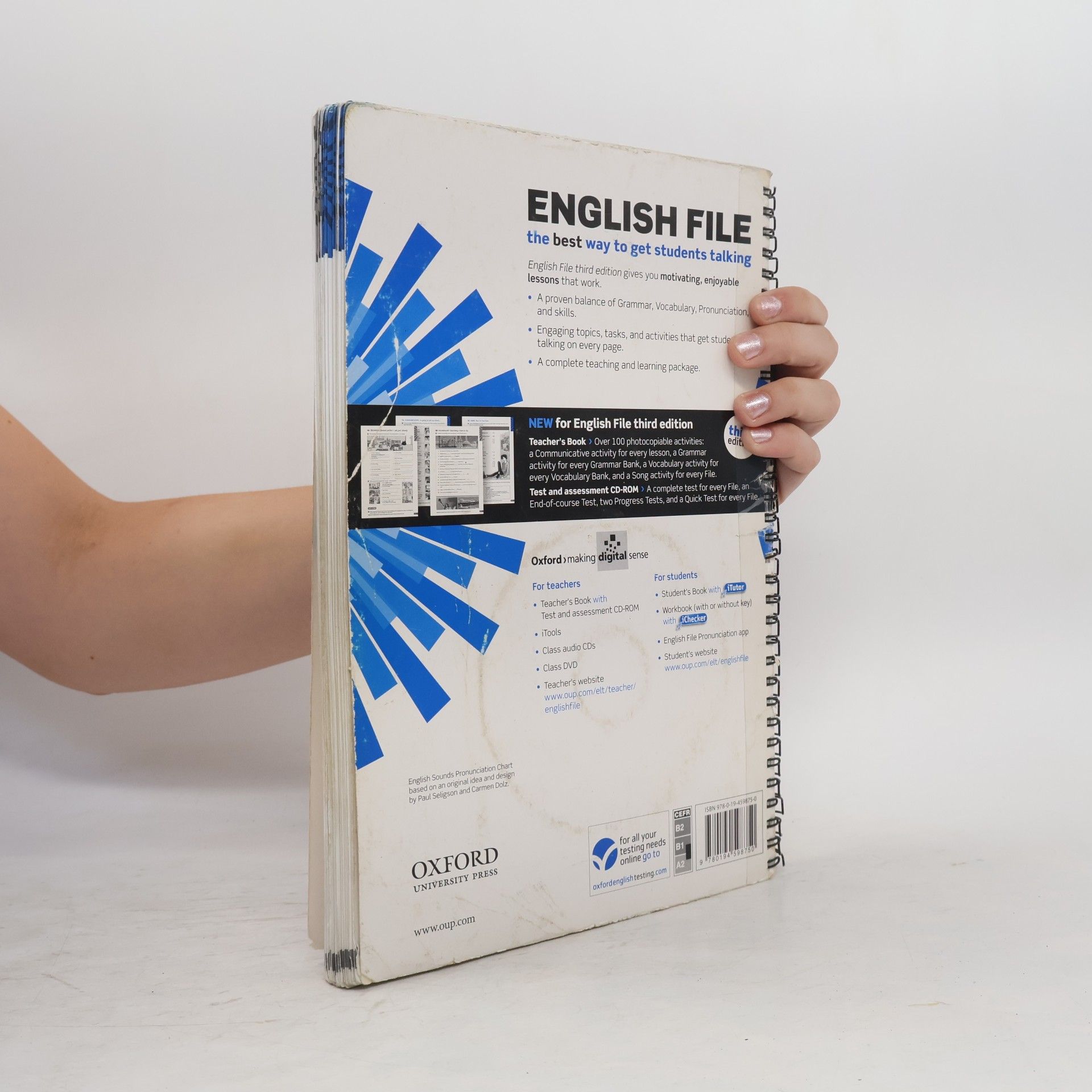 Clive Oxeden English File Pre-intermediate Teacher´s Book with Test and Assessment CD-ROM (3rd)