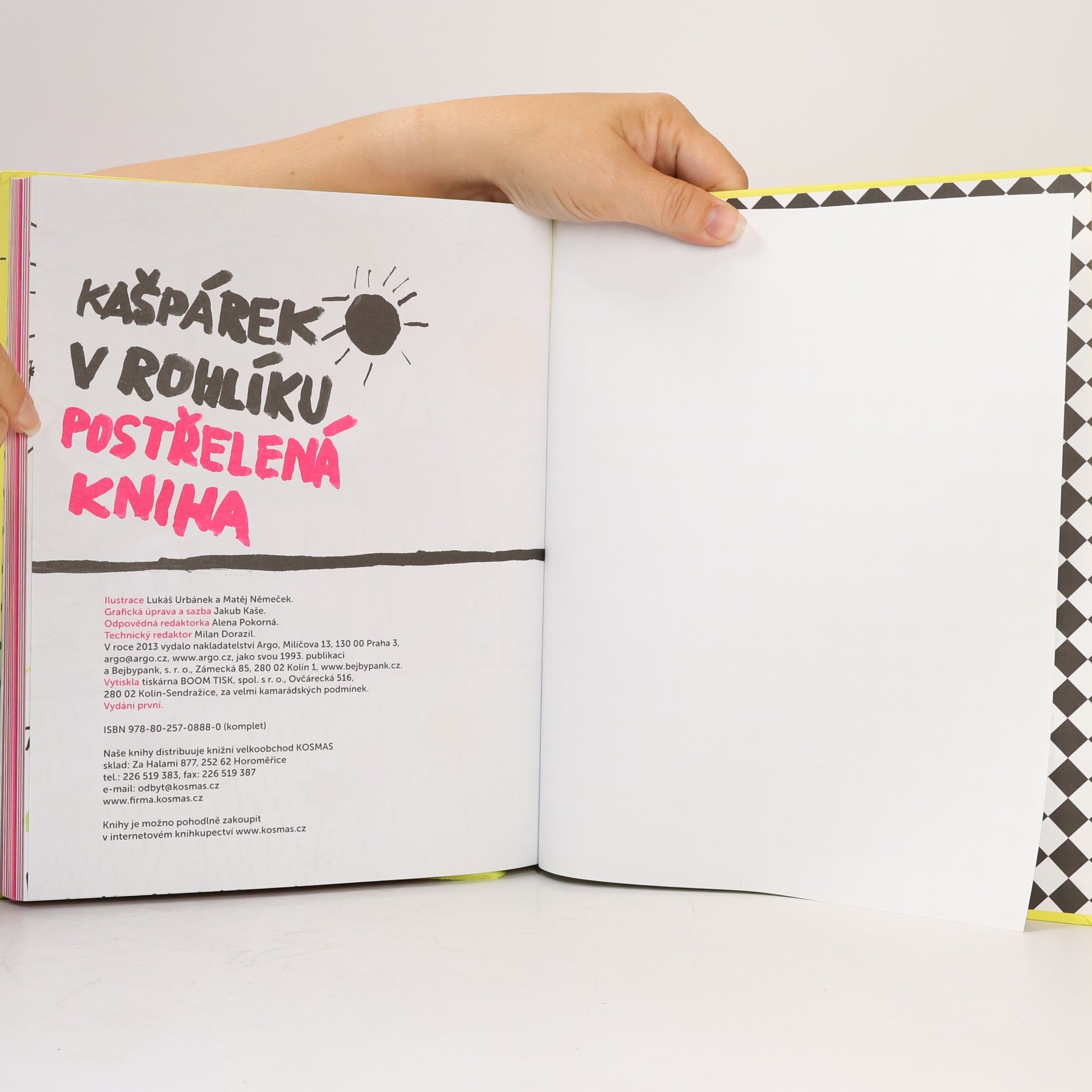 Collectif d'auteurs Kašpárek v rohlíku. Postřelená kniha