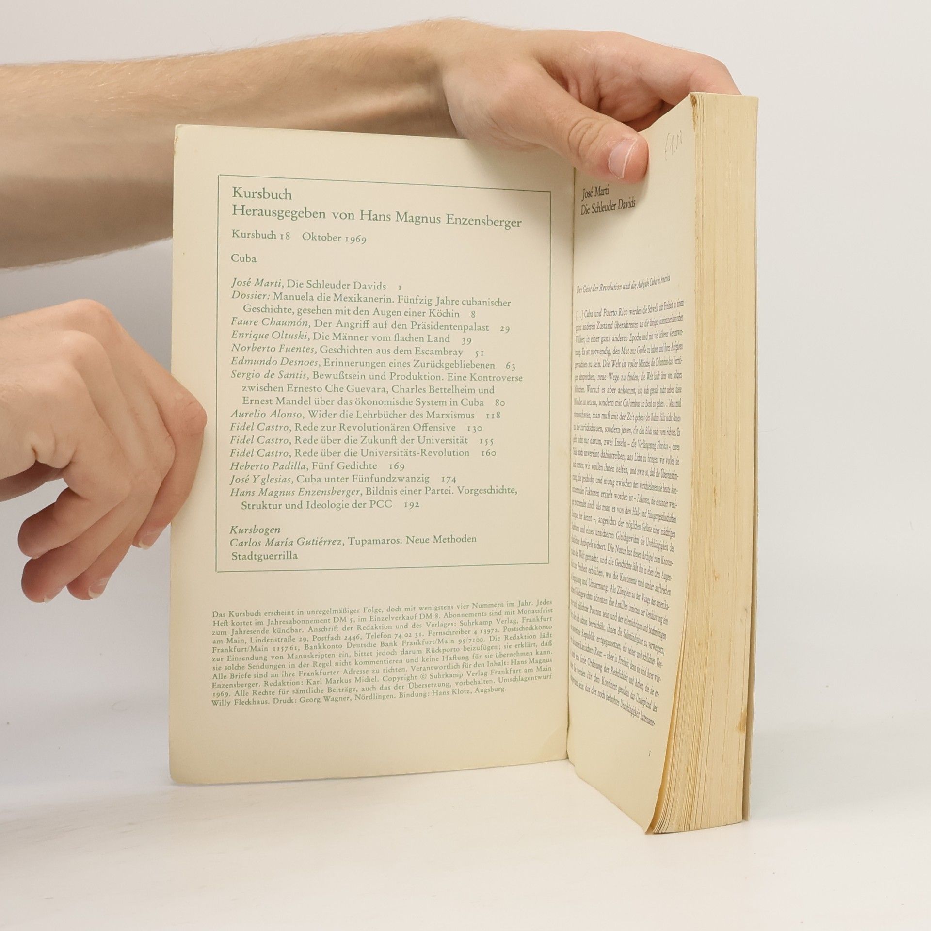Collectif d'auteurs Kursbuch 18