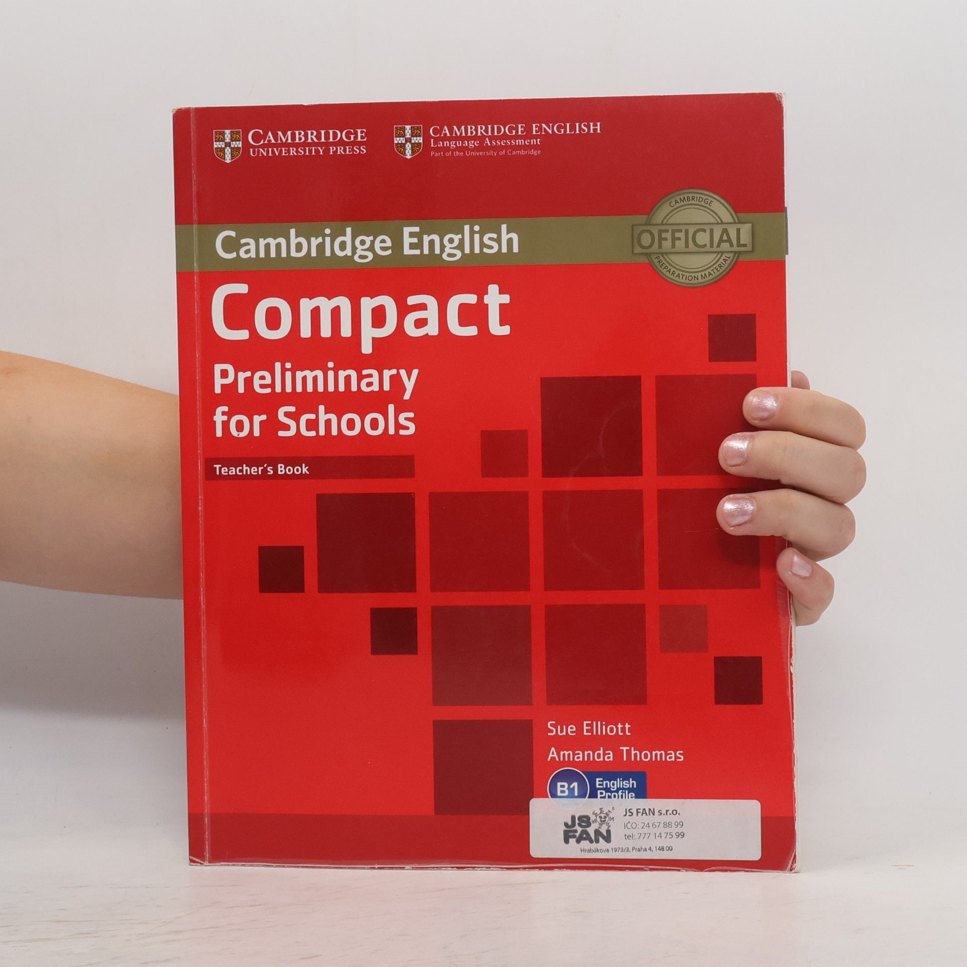 Sue Elliott Compact Preliminary for Schools Teachers Book - B1 English Profile