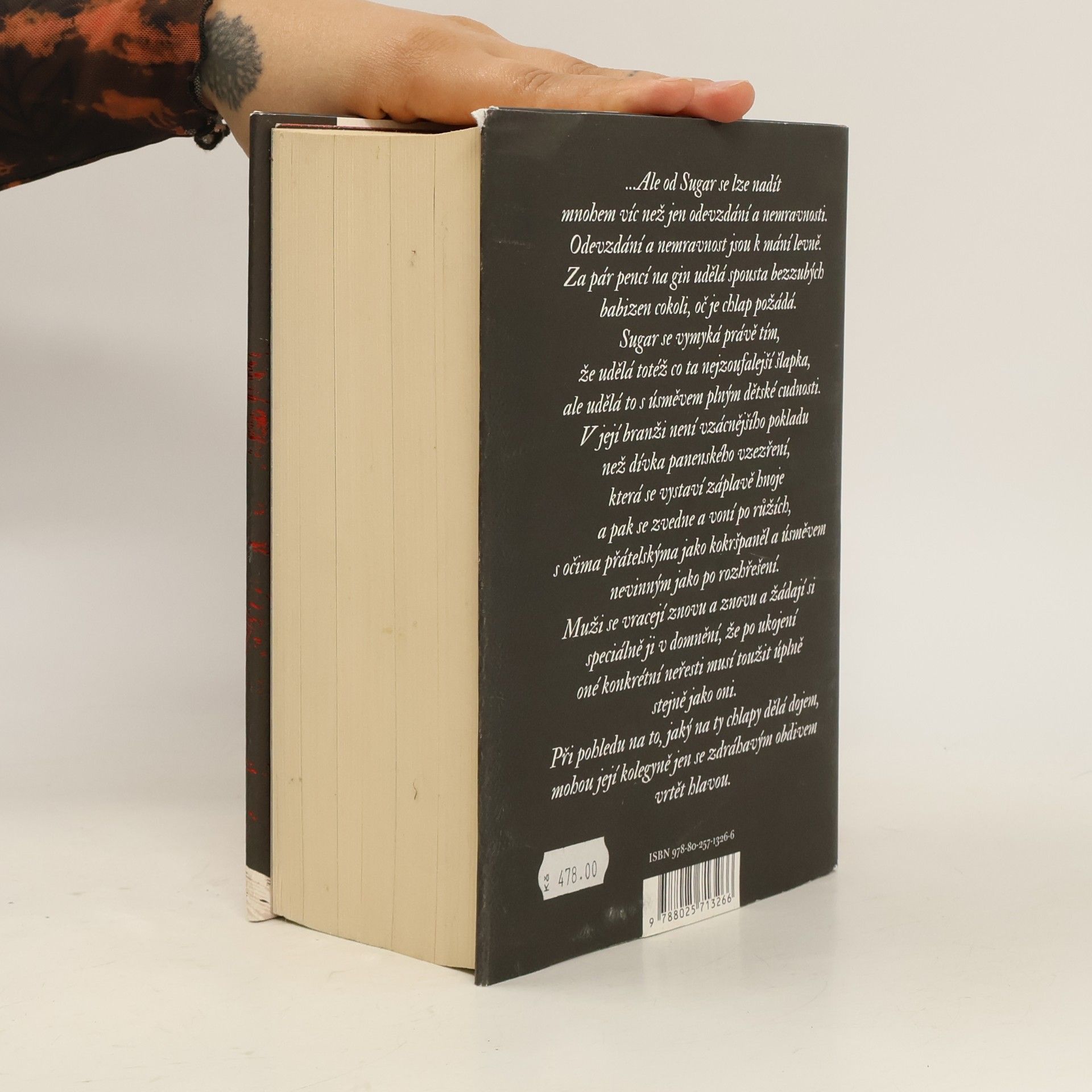 Michel Faber Kvítek karmínový a bílý
