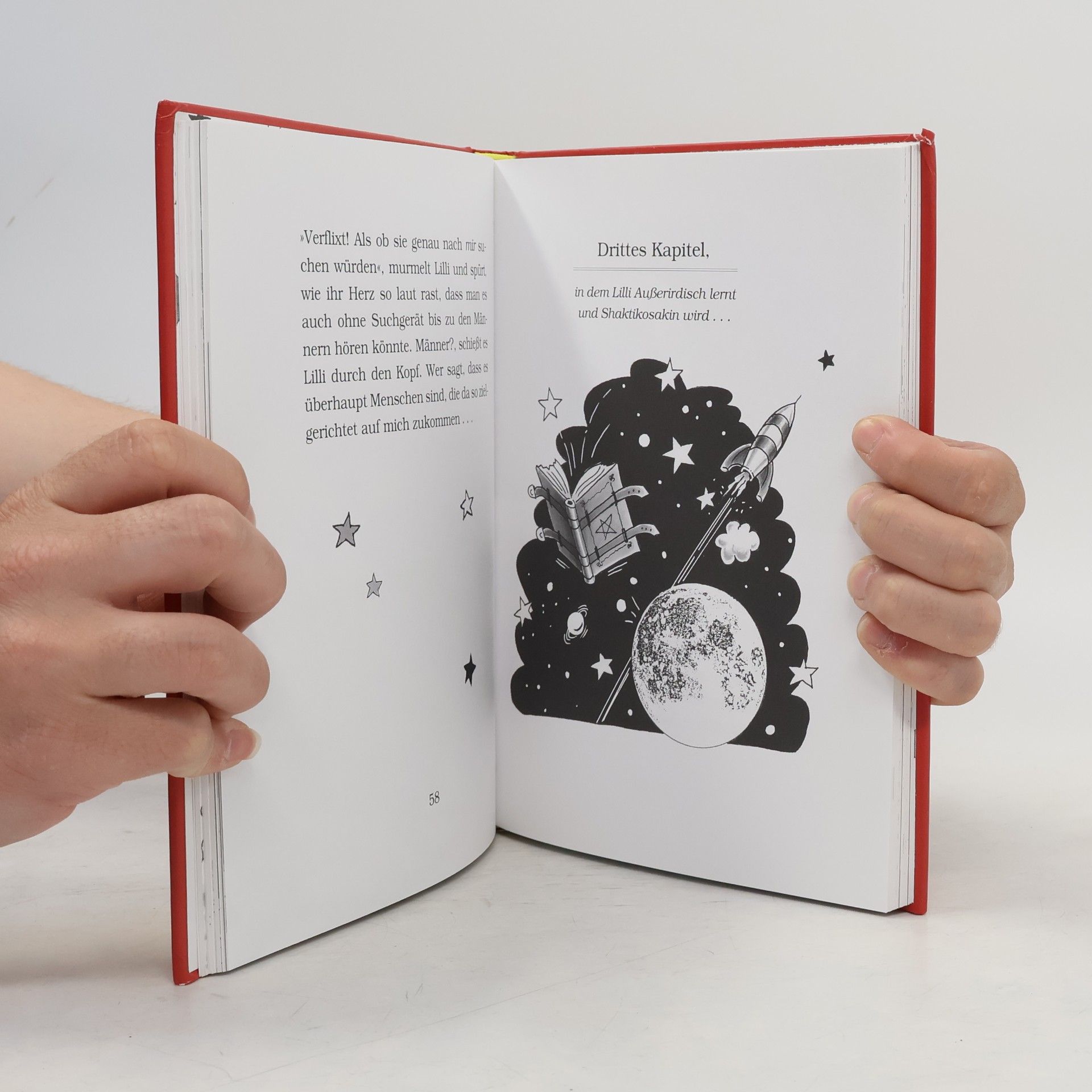 Knister Hexe Lilli fliegt zum Mond
