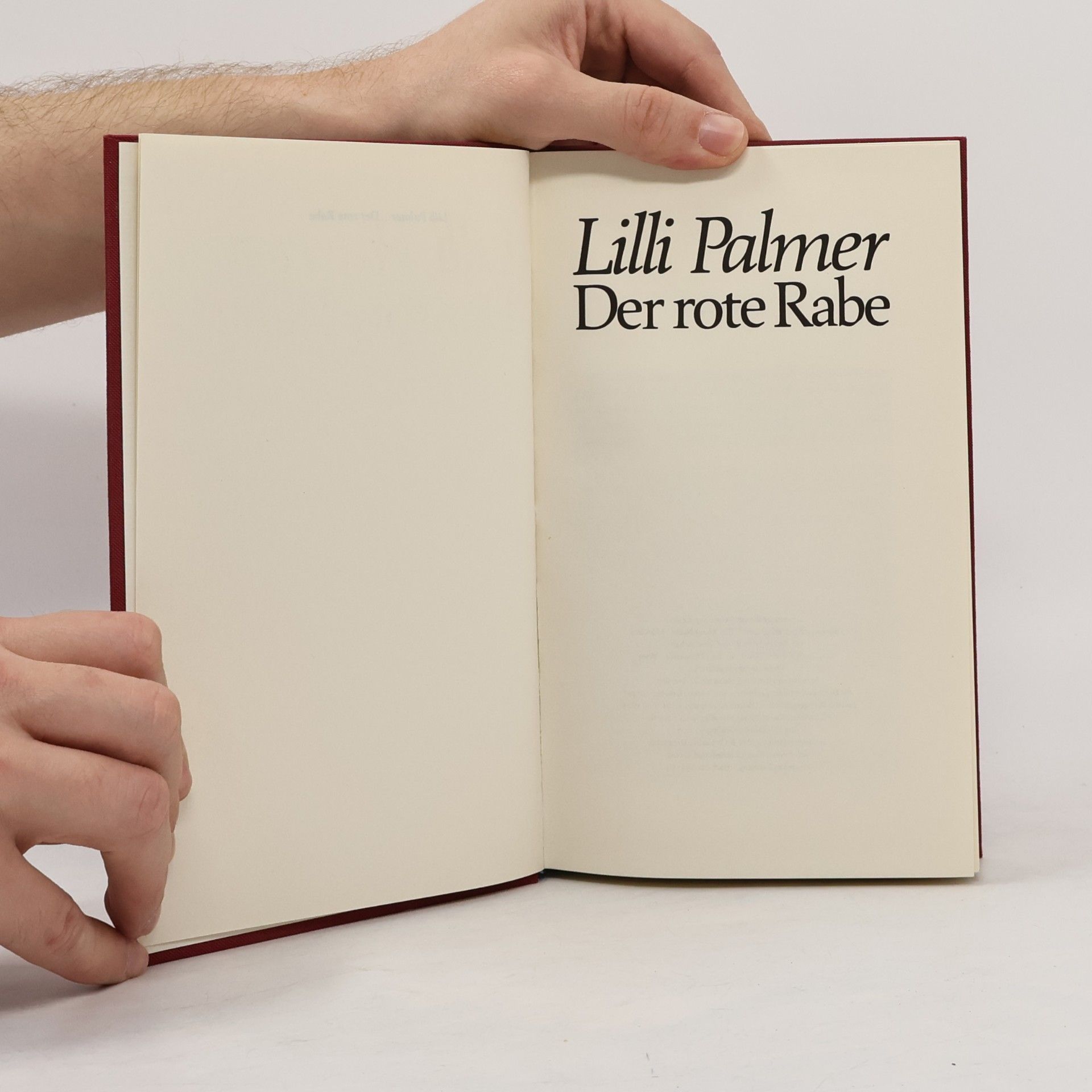 Lilli Palmer Der Rote Rabe