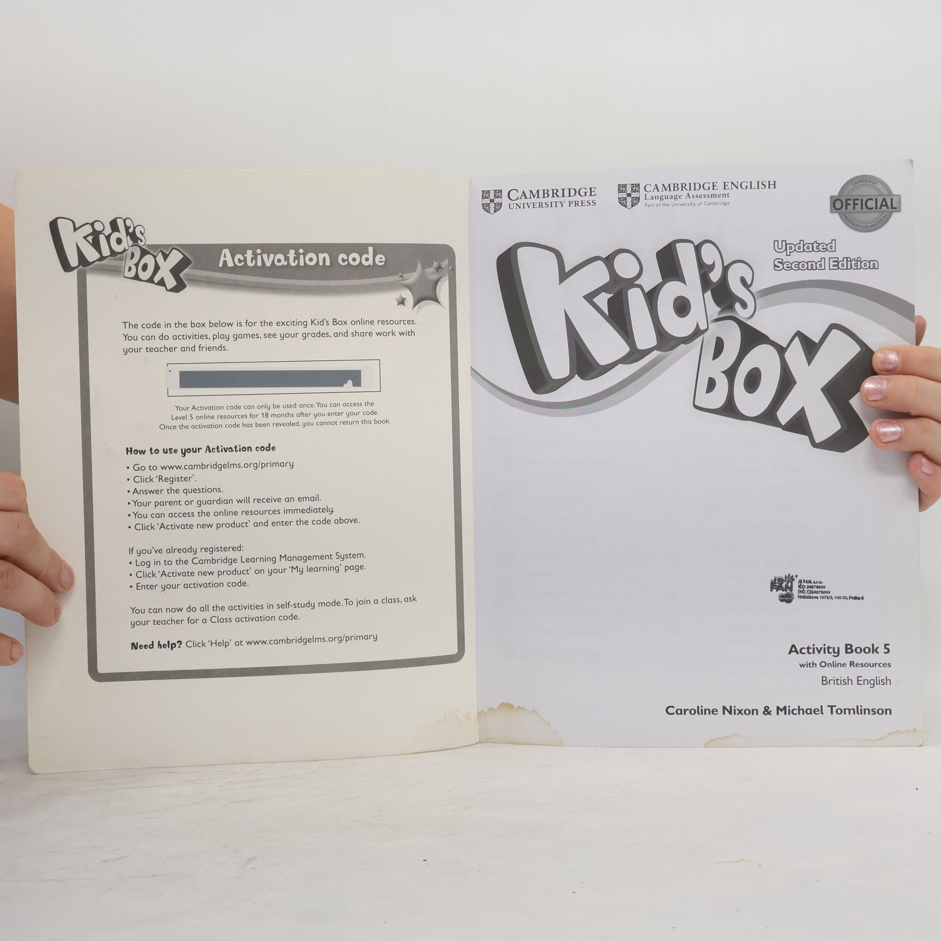 Caroline Nixon Kid's Box 5 Activity Book + Online