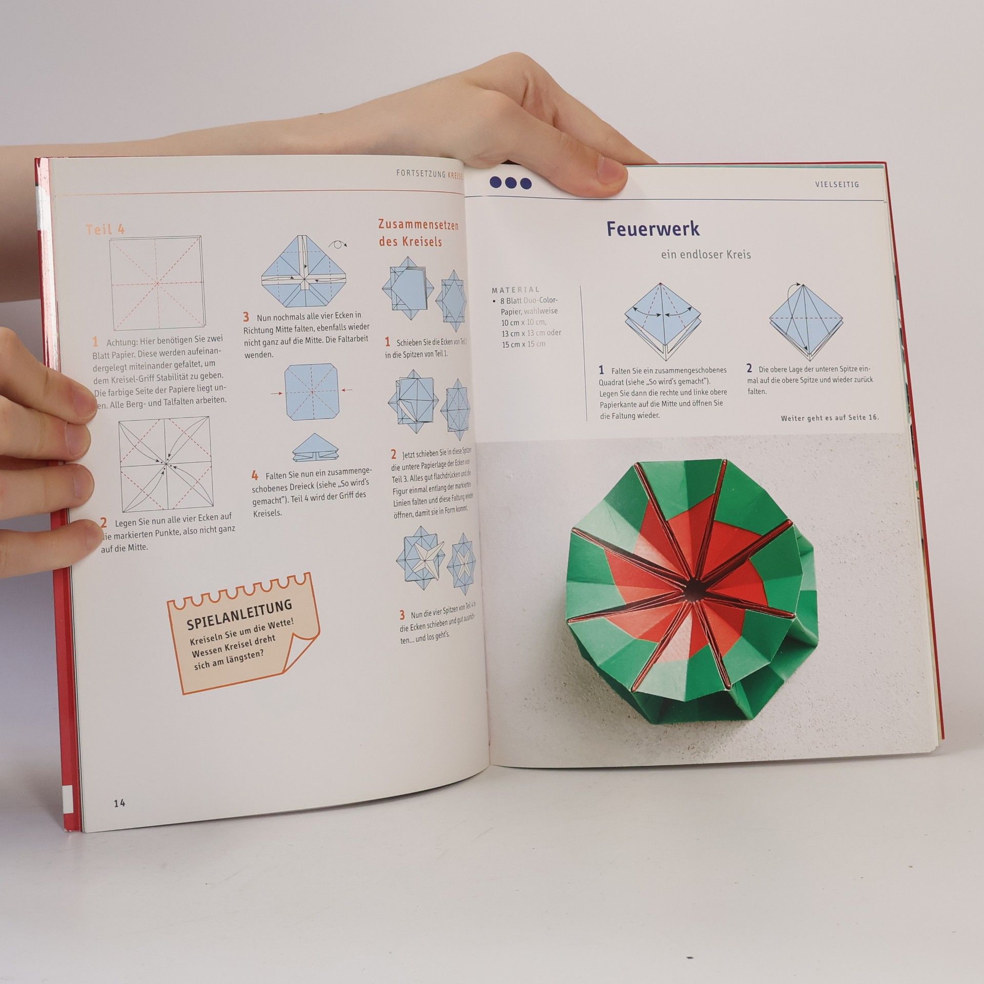 Christian Saile Origami-Spielzeug