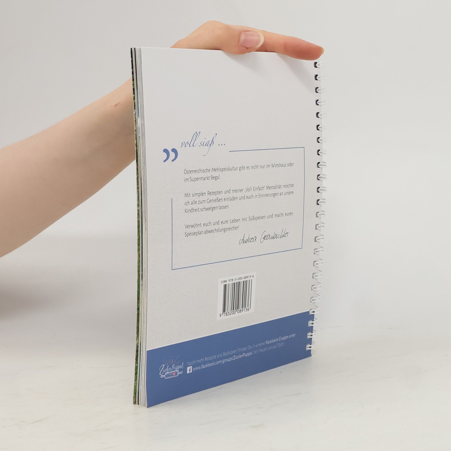 Andrea Cranbichler Voll Siass - Mein kleines zauberhaftes Süßspeisenbuch