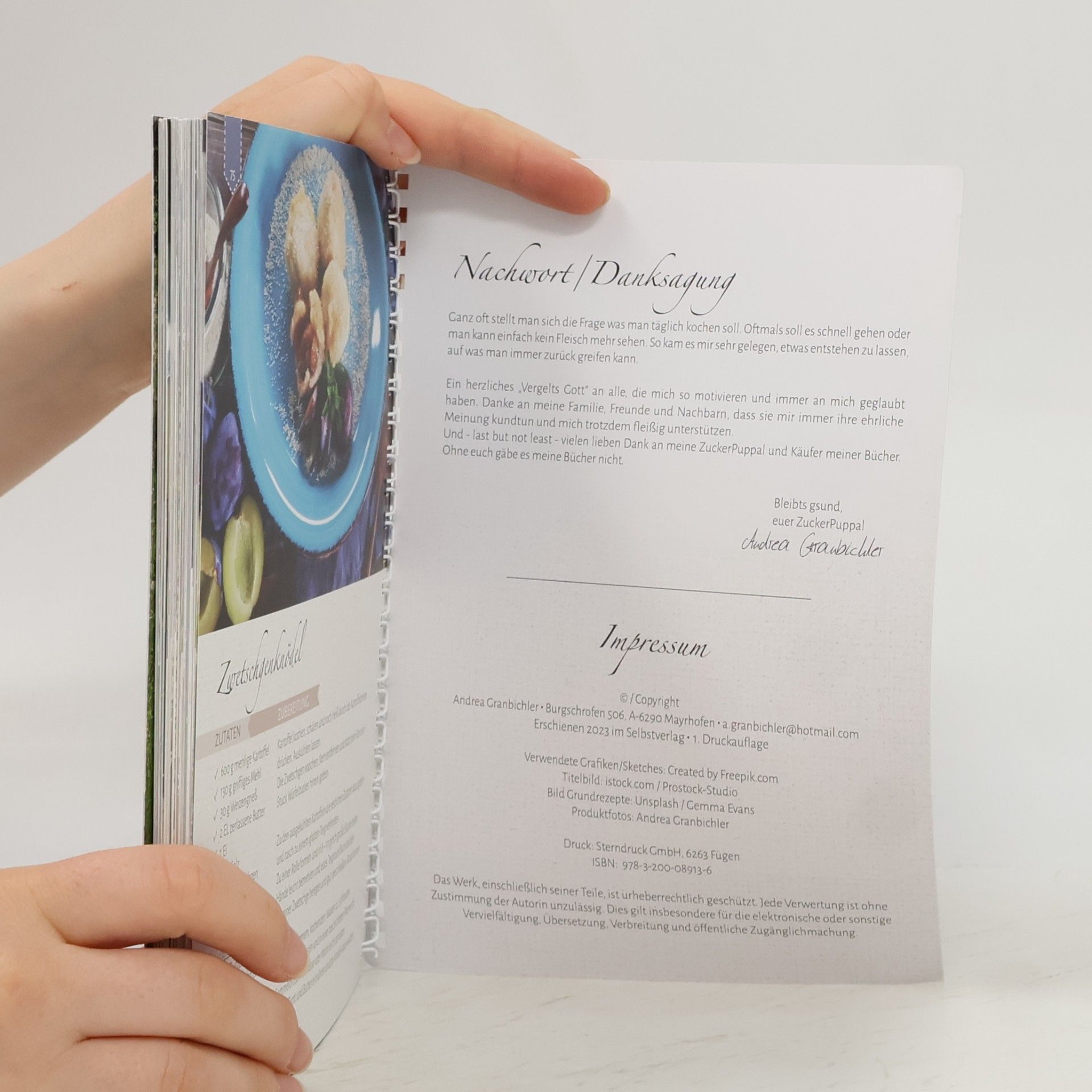 Andrea Cranbichler Voll Siass - Mein kleines zauberhaftes Süßspeisenbuch