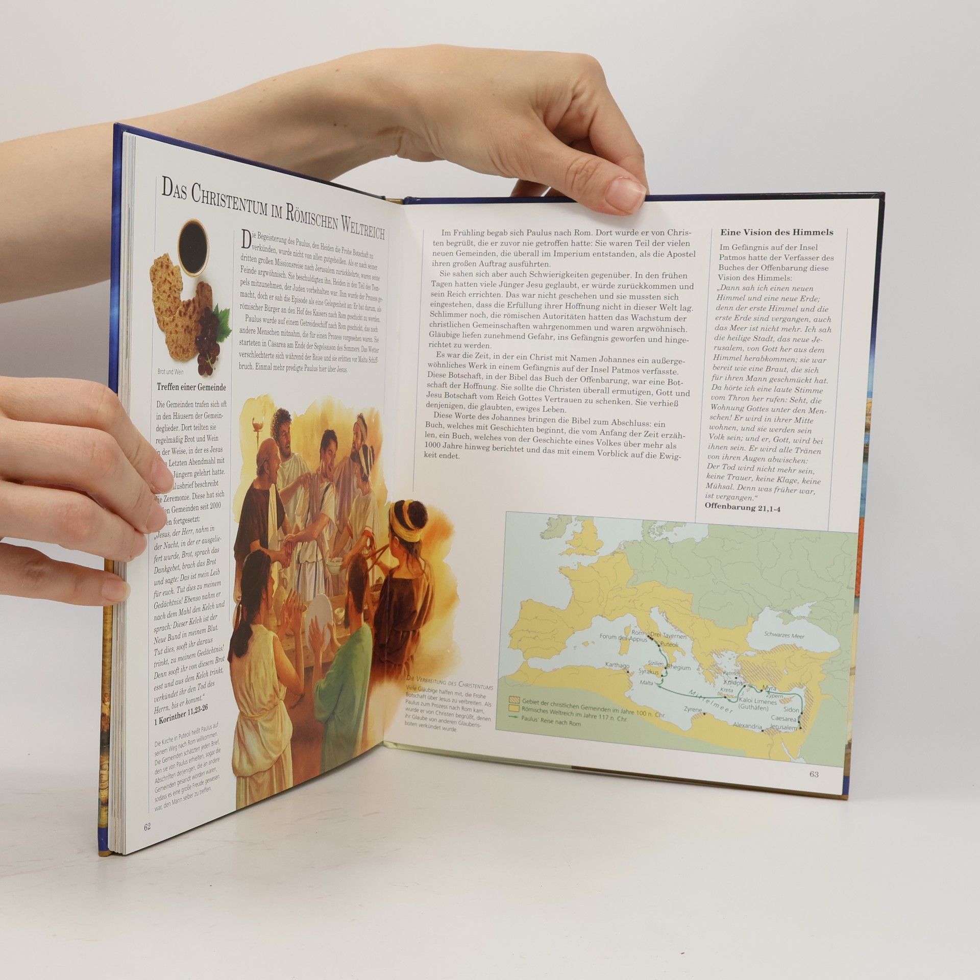 Louis Rock Das große illustrierte Sachbuch zur Bibel für Kinder