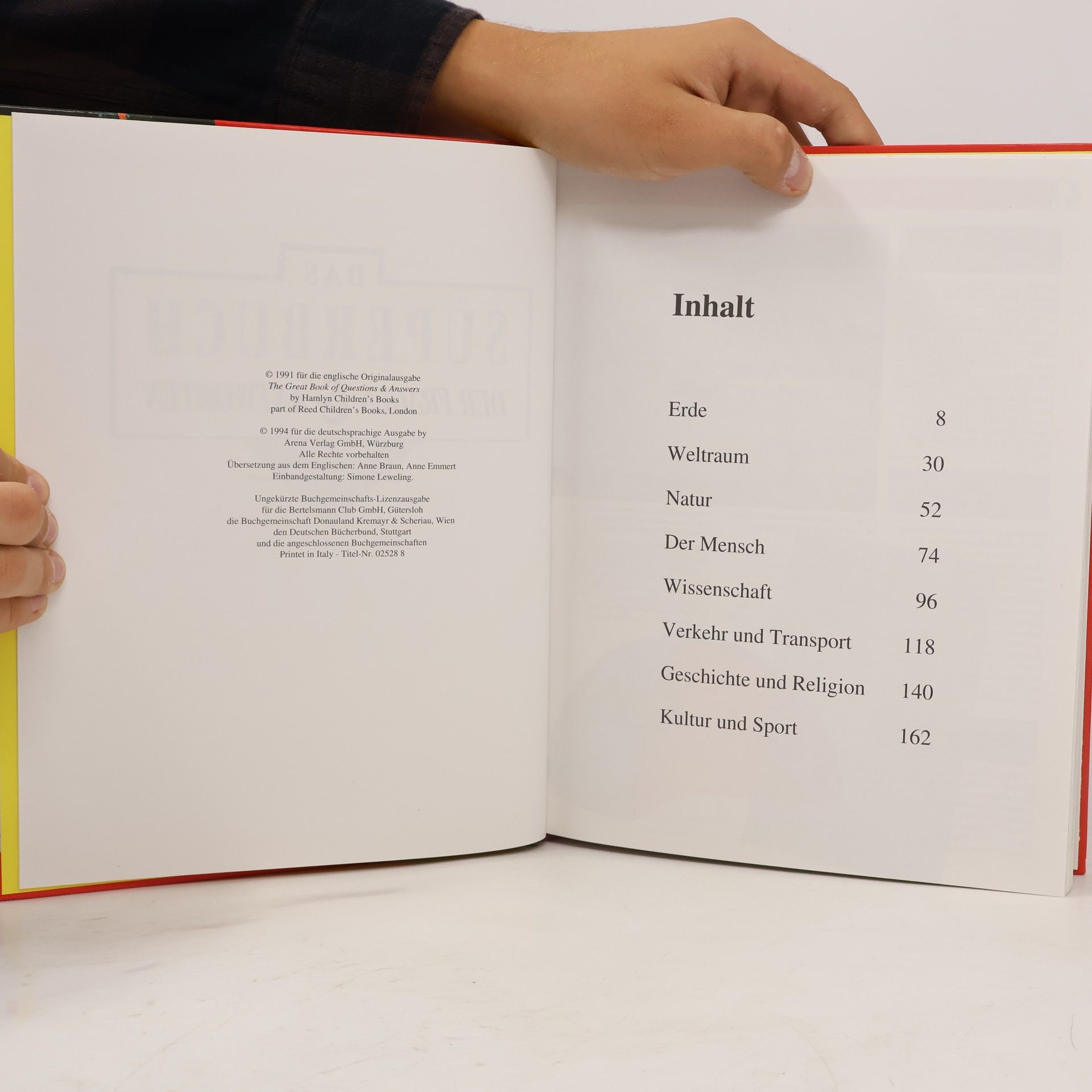 Kolektiv autorů Das Superbuch der Fragen & Antworten