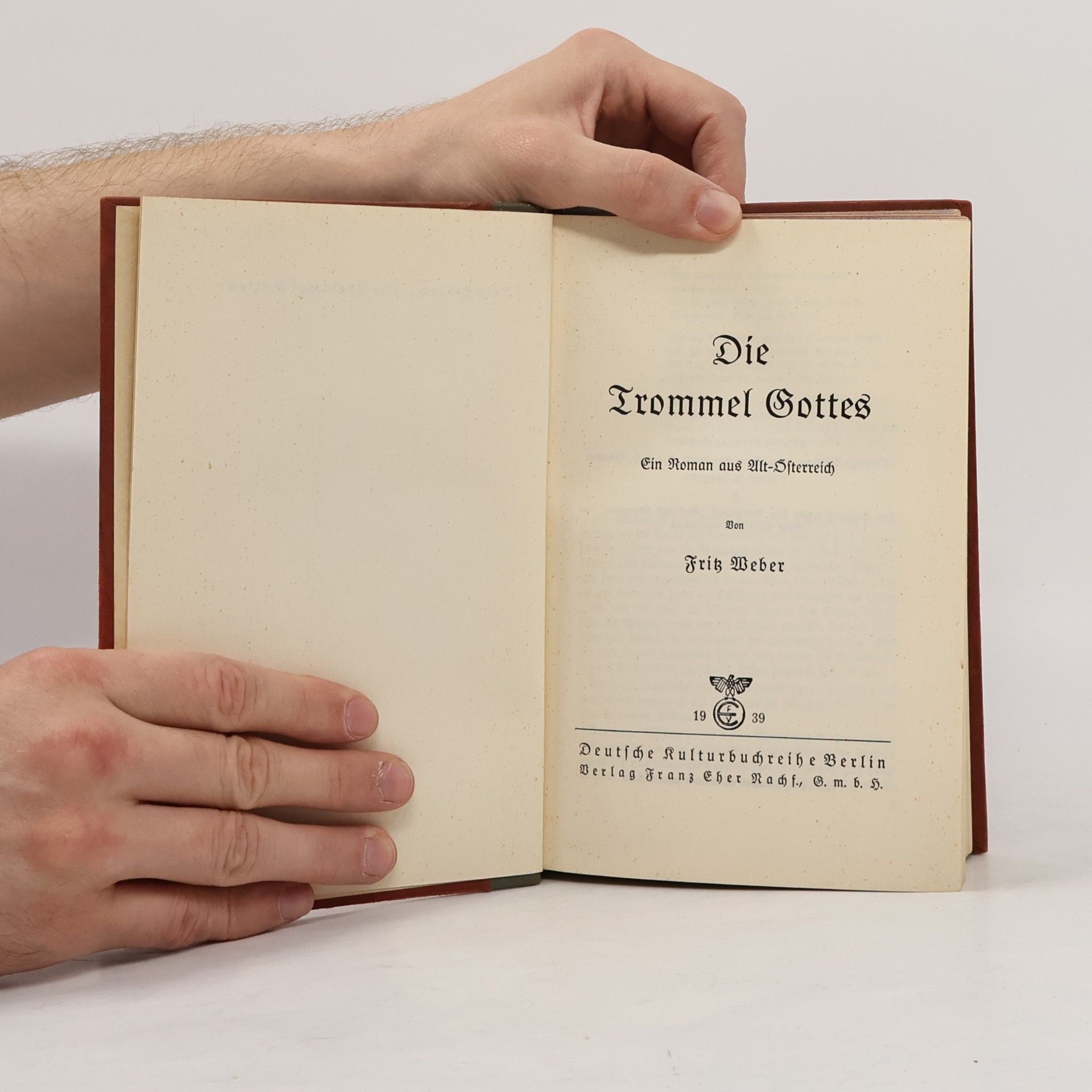 Fritz Weber Die Trommel Gottes