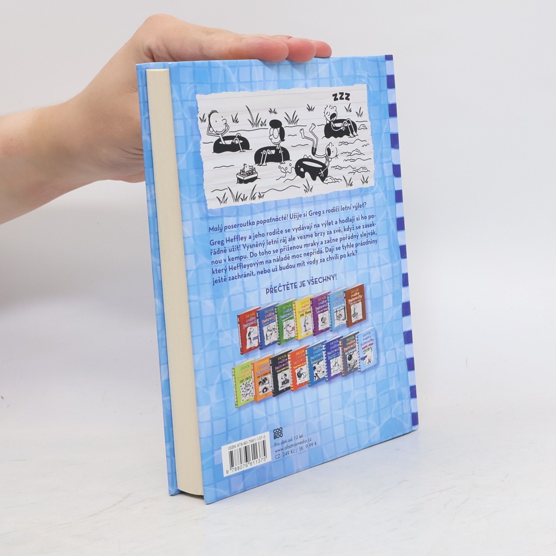 Jeff Kinney Deník malého poseroutky 15. Samá voda