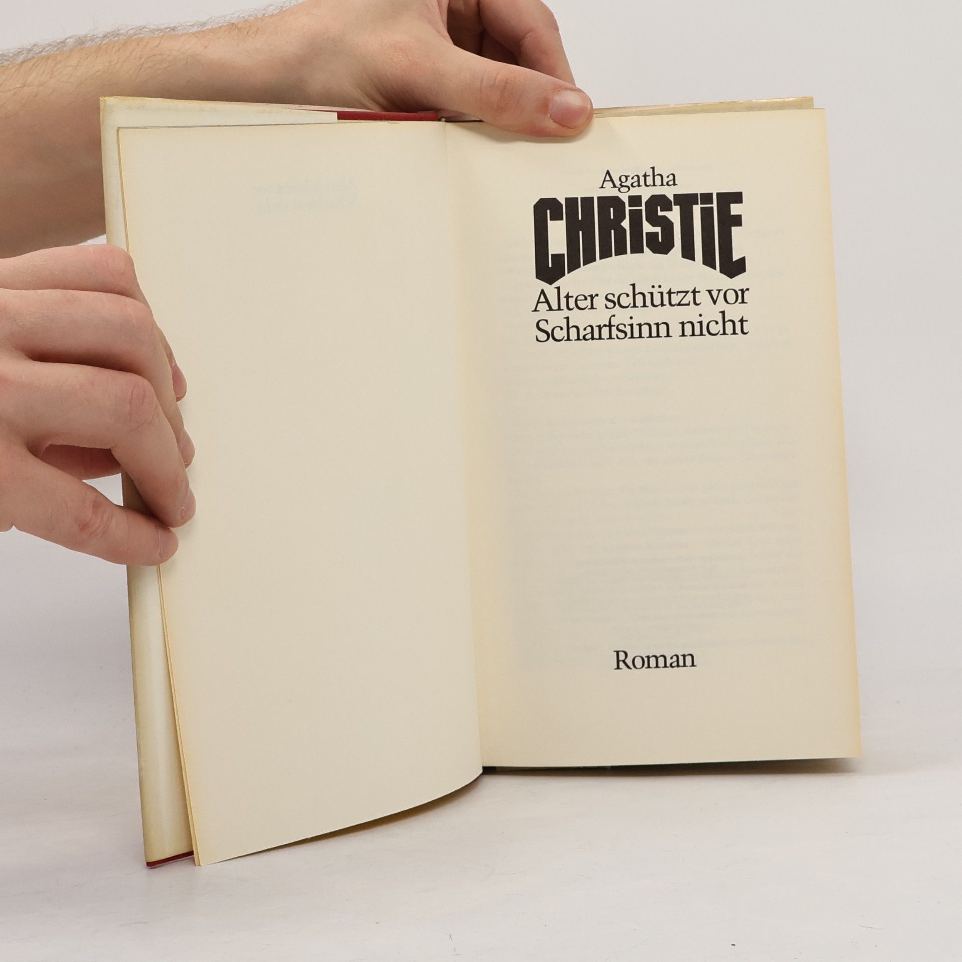 Agatha Christie Alter schützt vor Scharfsinn nicht