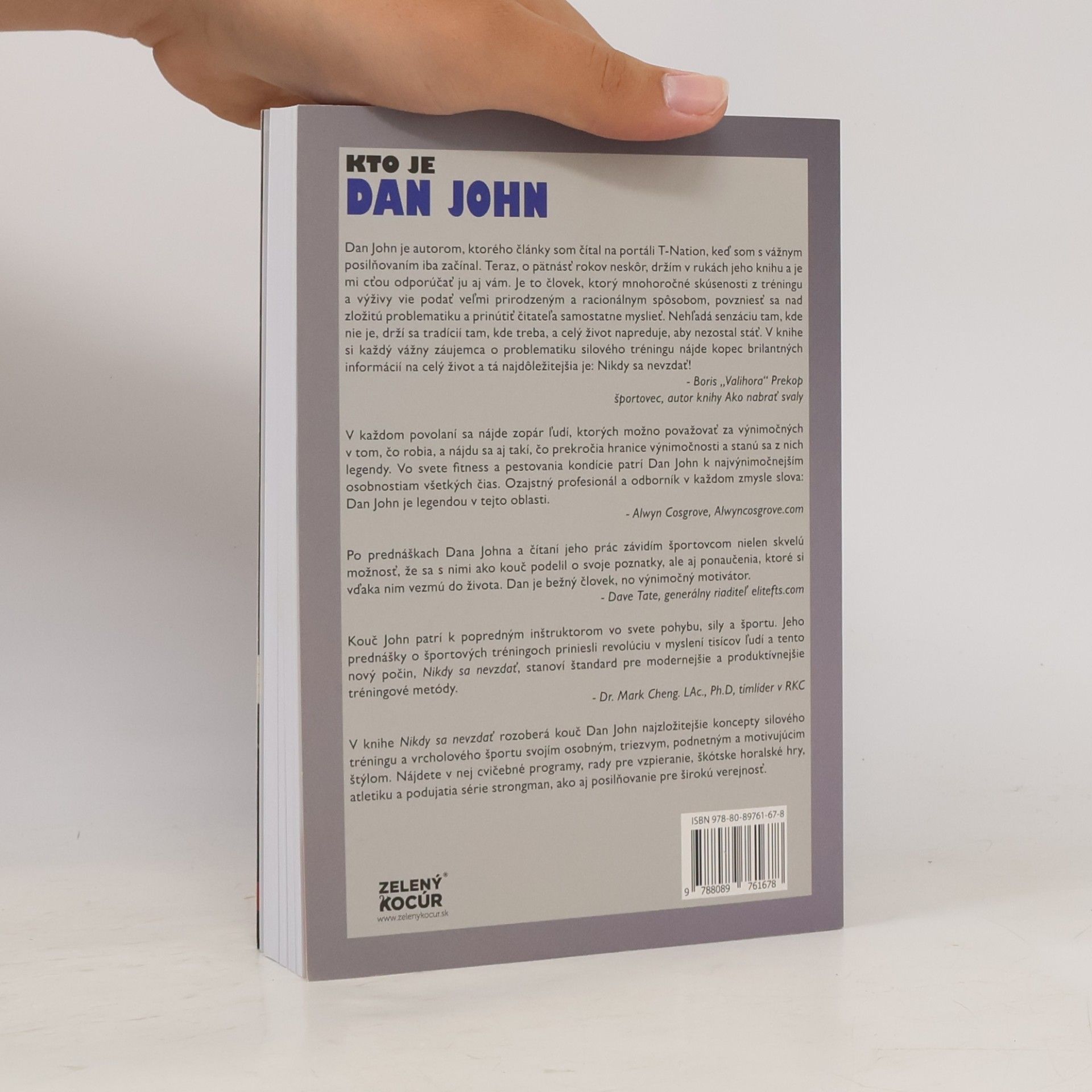 Dan John Nikdy sa nevzdať
