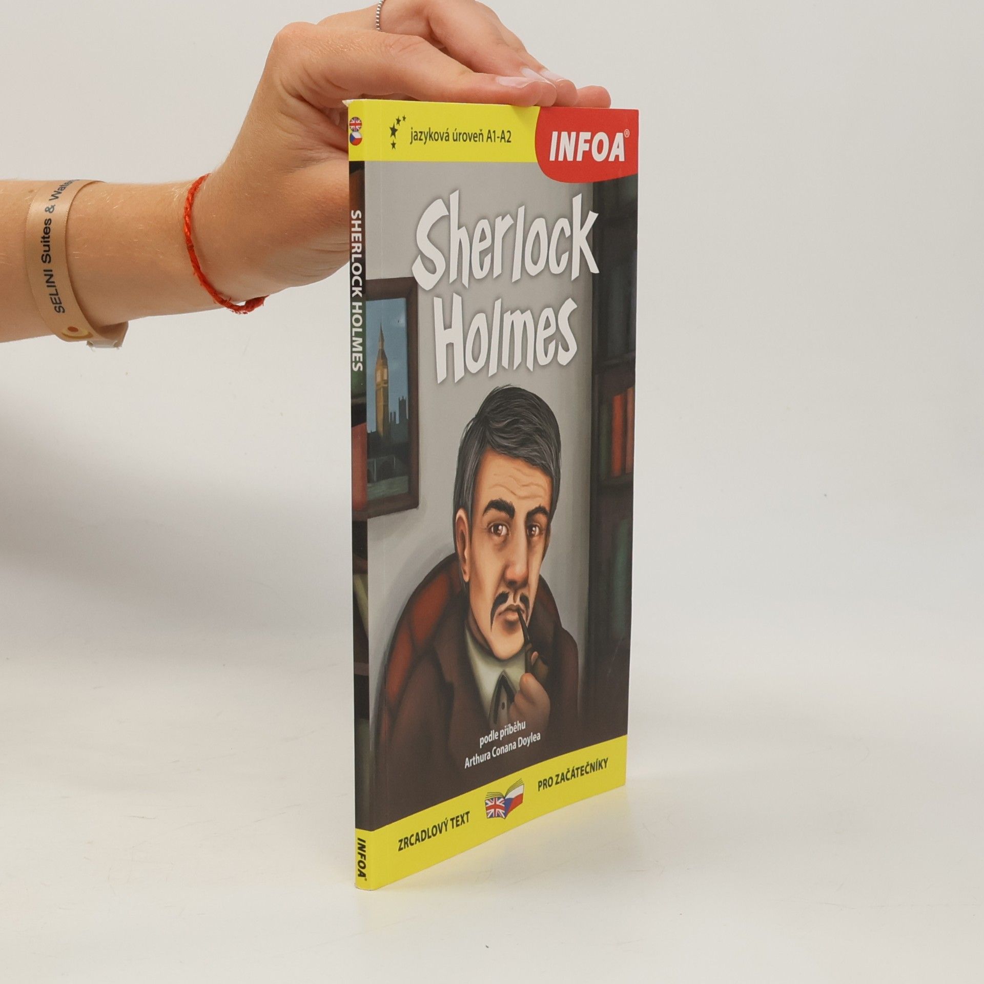 Alexandra Peet Sherlock Holmes. Zrcadlový text pro začátečníky