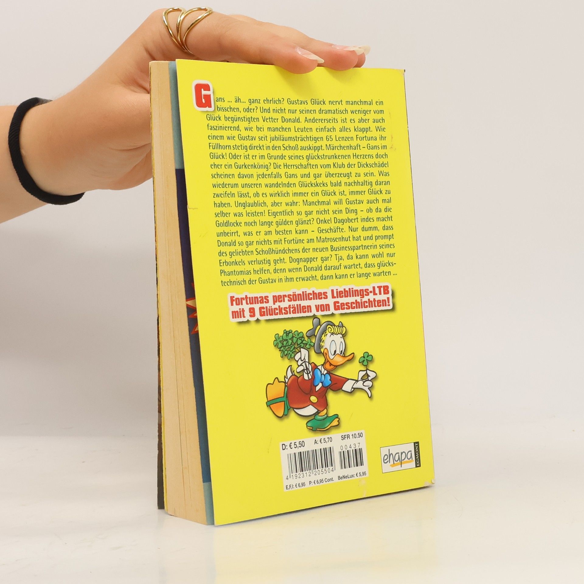 Walt Disney Lustiges Taschenbuch 437. Gans im Glück