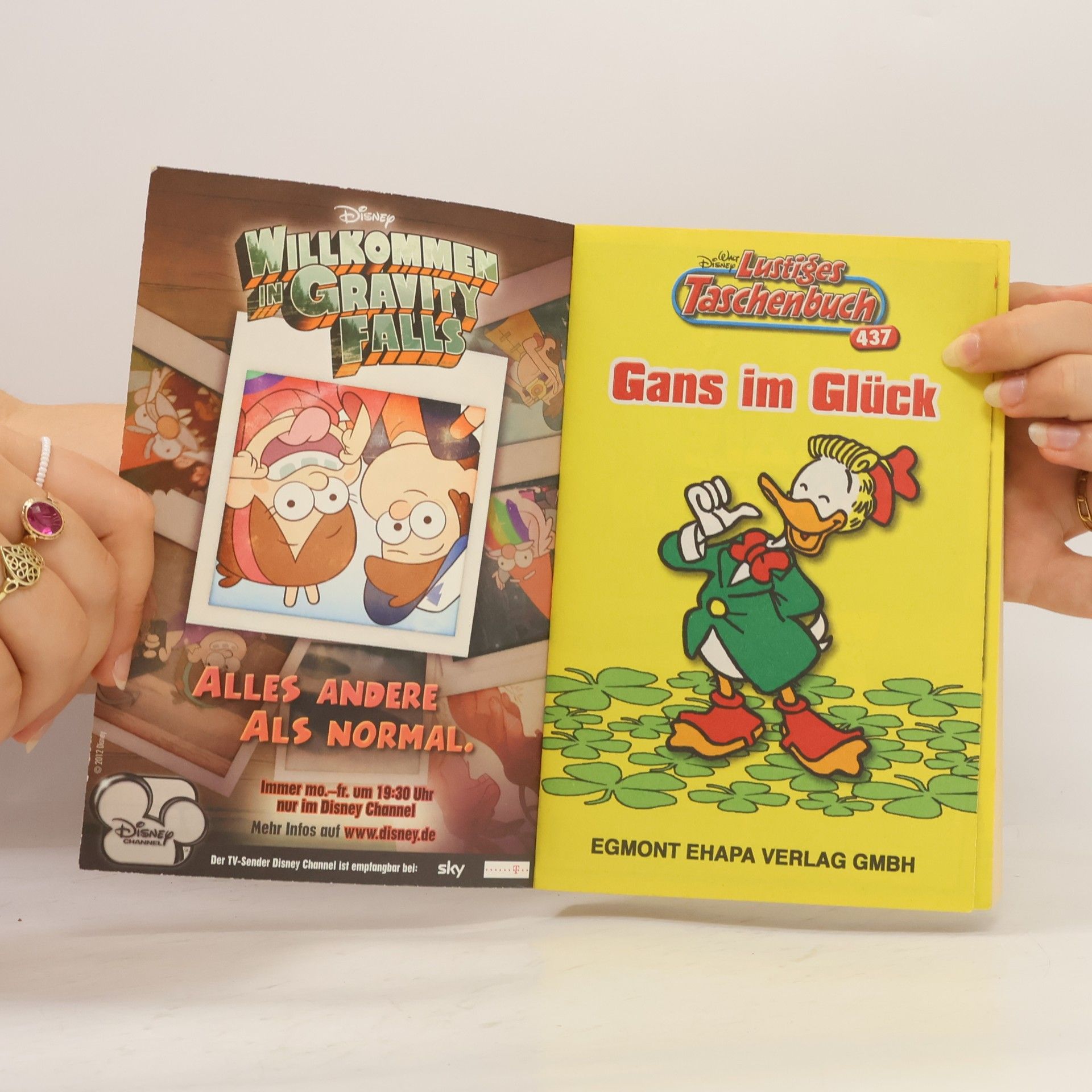 Walt Disney Lustiges Taschenbuch 437. Gans im Glück