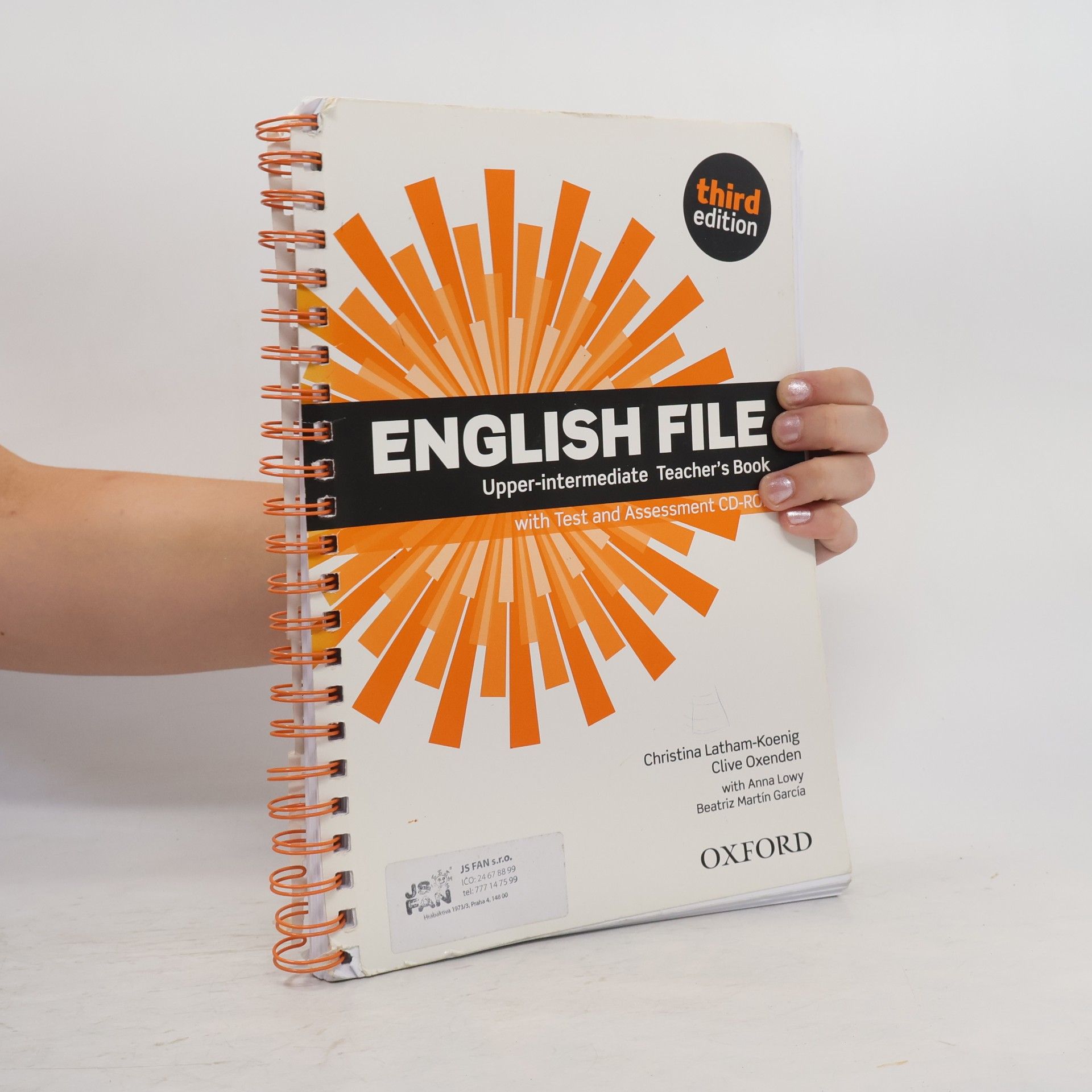 Collectif d'auteurs English file : upper-intermediate : teacher's book