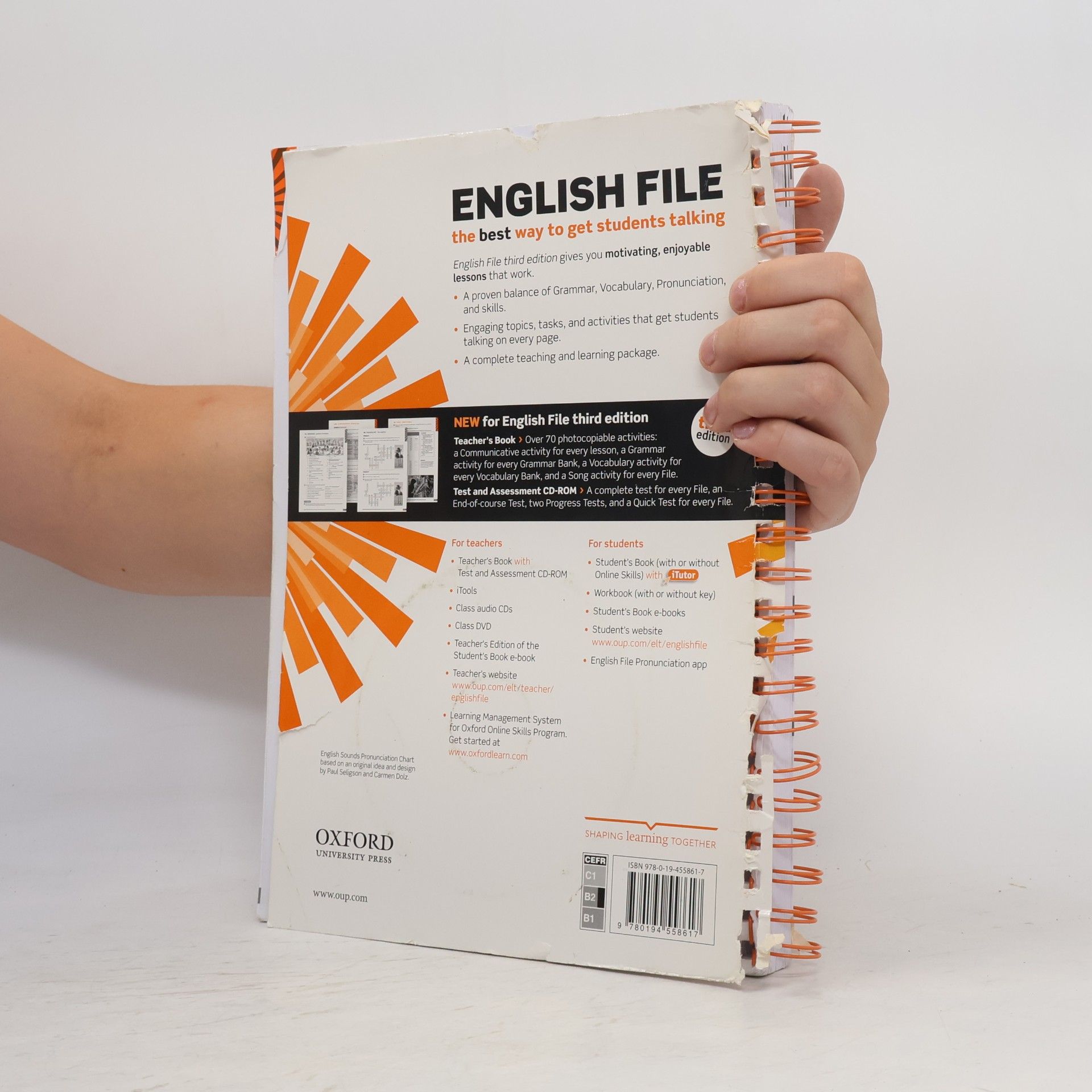 Collectif d'auteurs English file : upper-intermediate : teacher's book