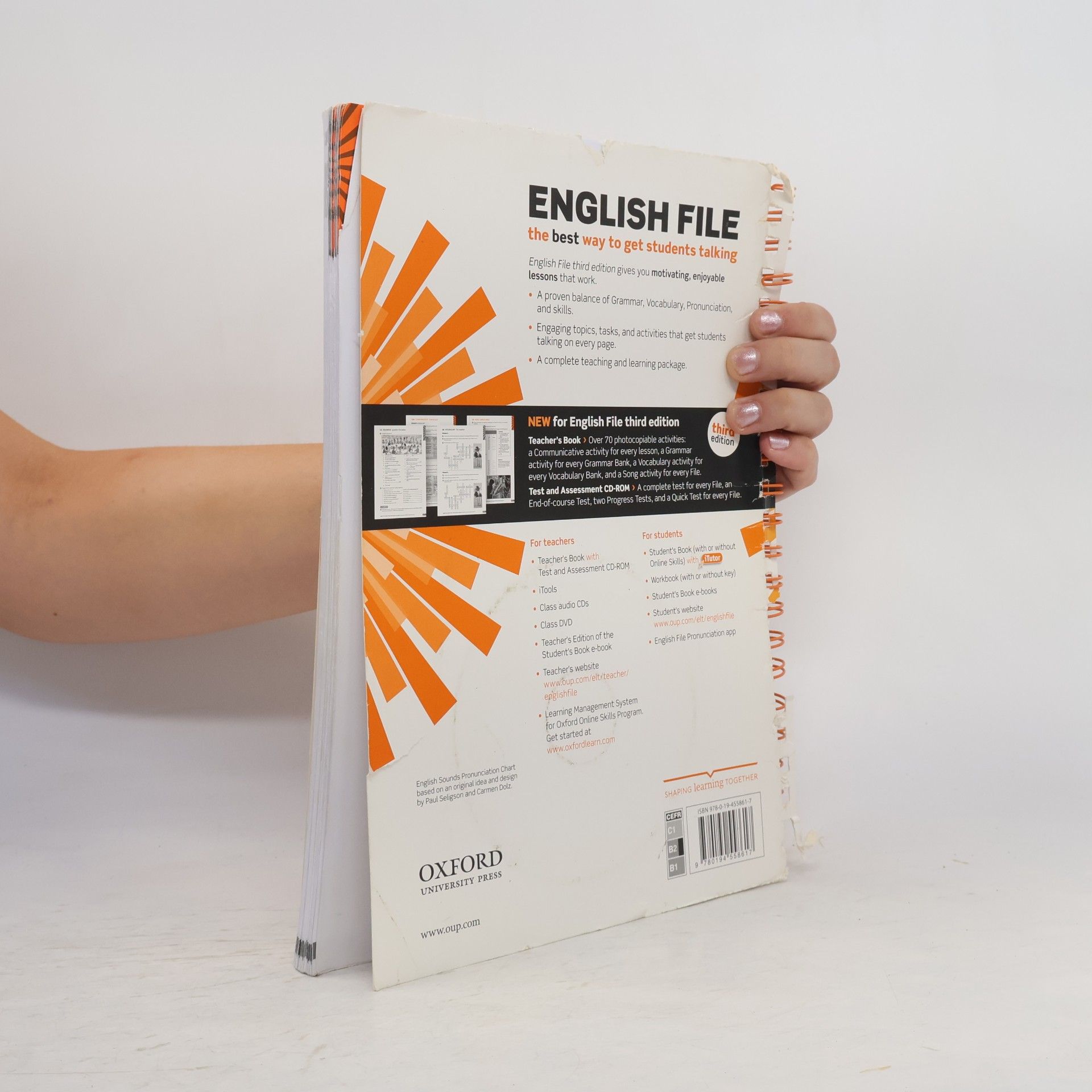 Collectif d'auteurs English file : upper-intermediate : teacher's book