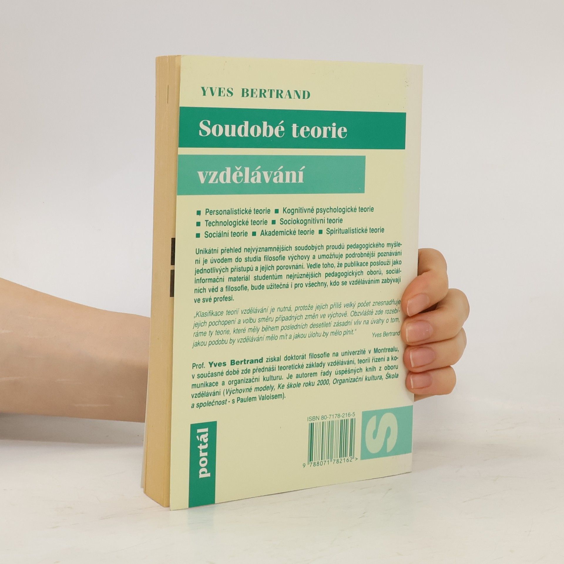 Yves Bertrand Soudobá teorie vzdělávání