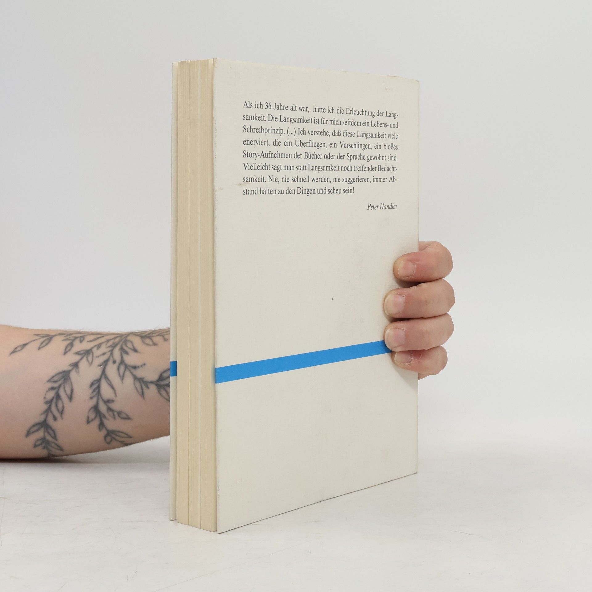 Gerhard Melzer Peter Handke. Die Langsamkeit der Welt