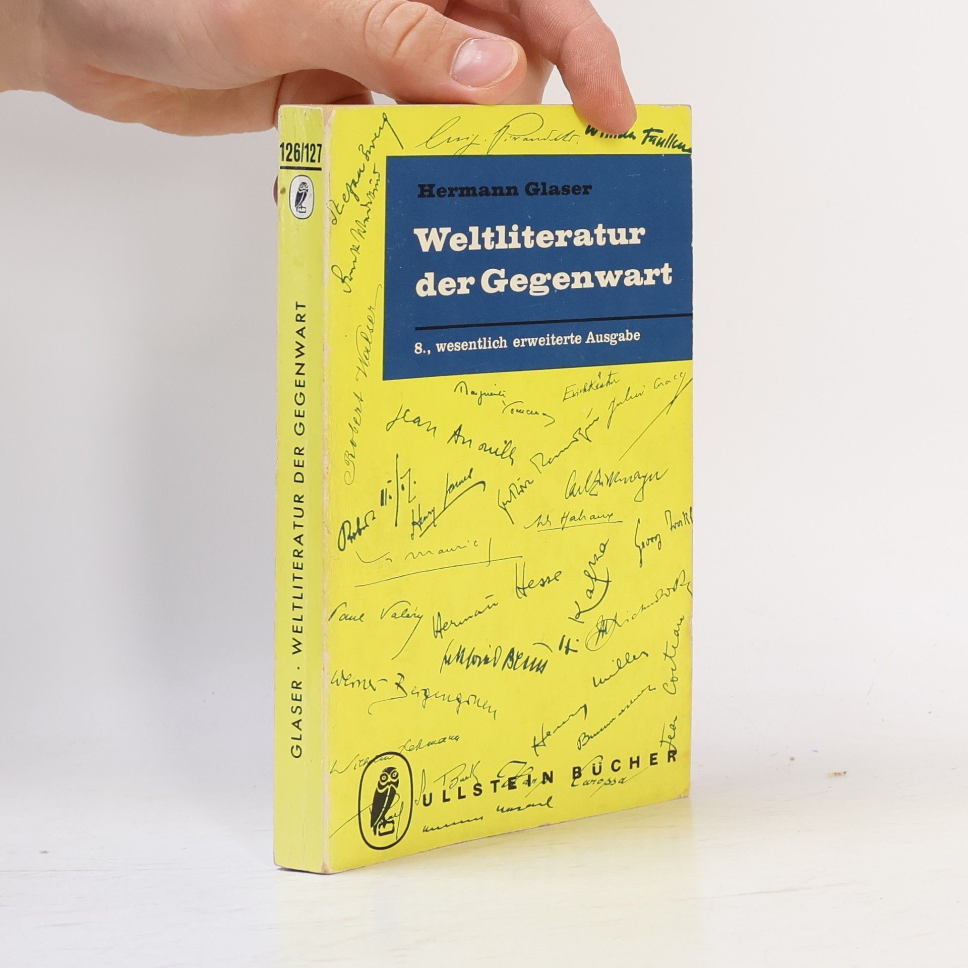 Hermann Glaser Weltliteratur der Gegenwart