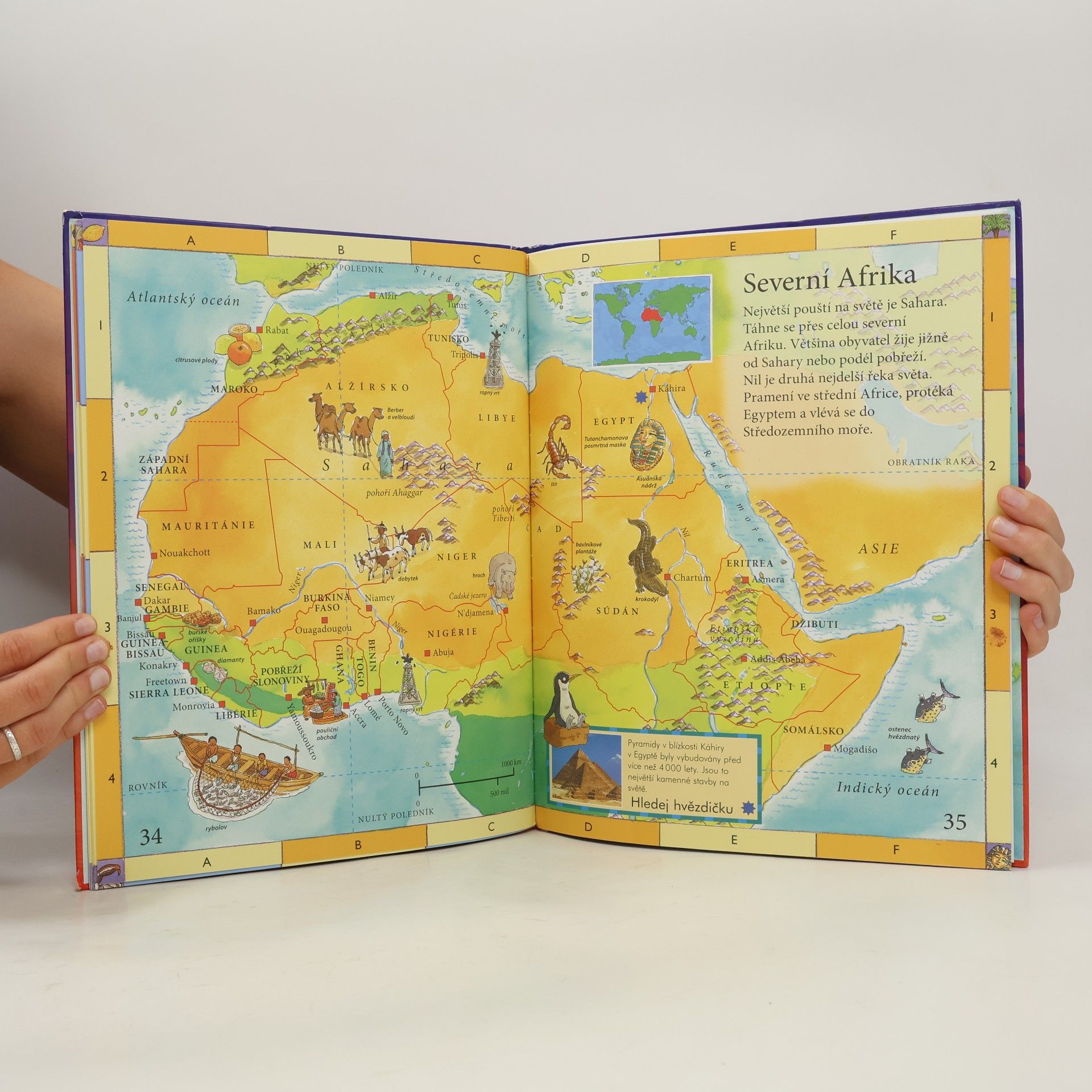 Deborah Chancellor Můj první atlas světa