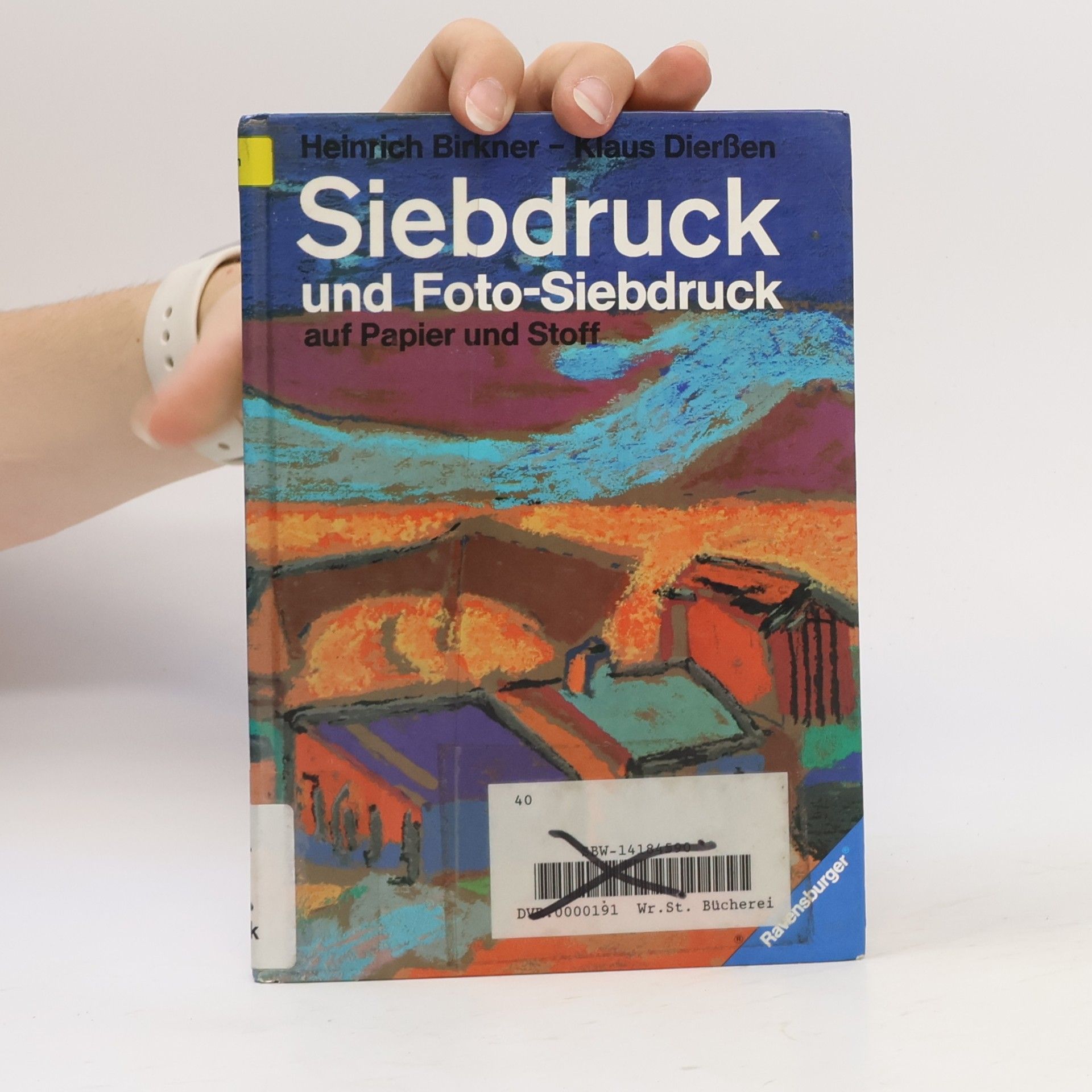 Heinrich Birkner Siebdruck und Foto-Siebdruck auf Papier und Stoff