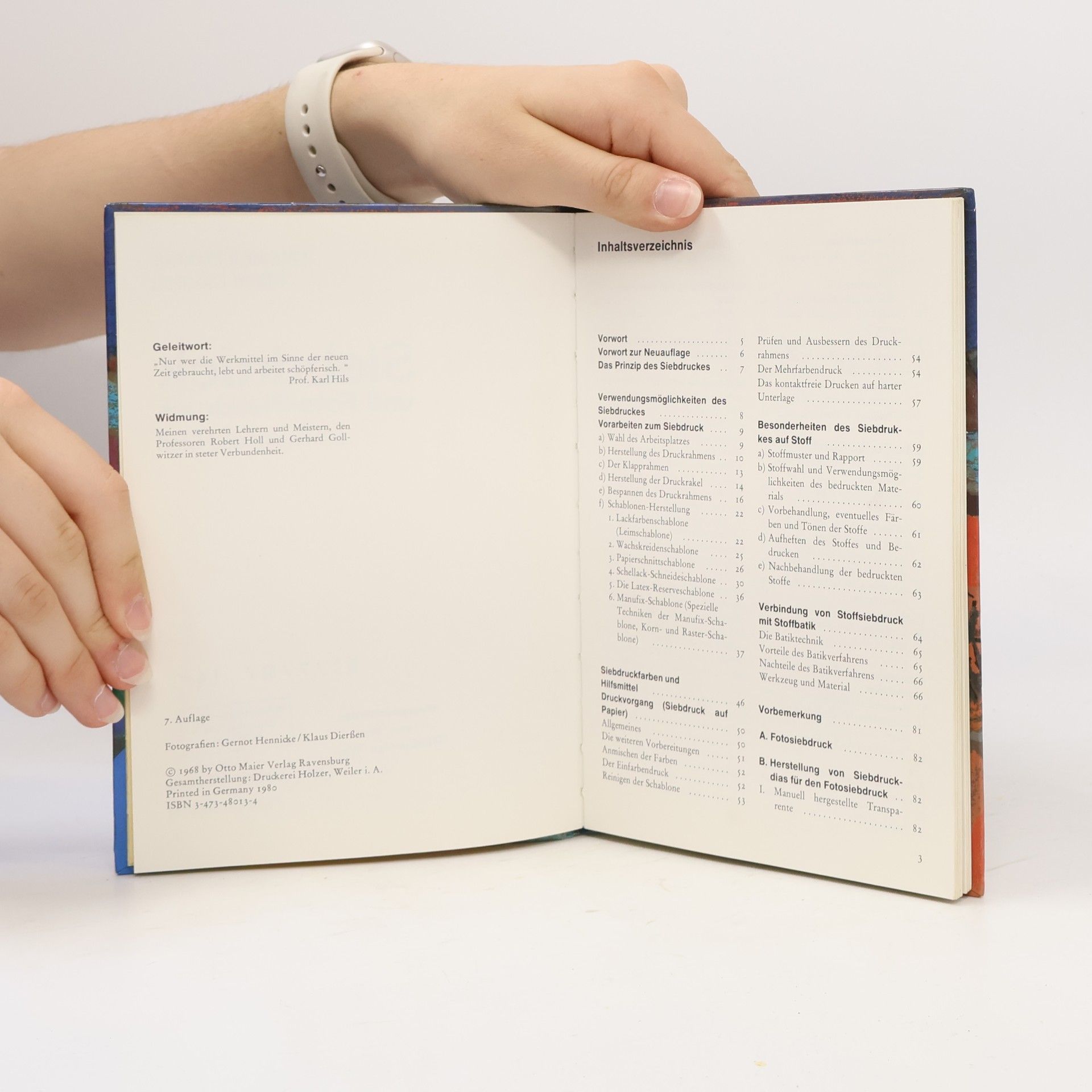 Heinrich Birkner Siebdruck und Foto-Siebdruck auf Papier und Stoff