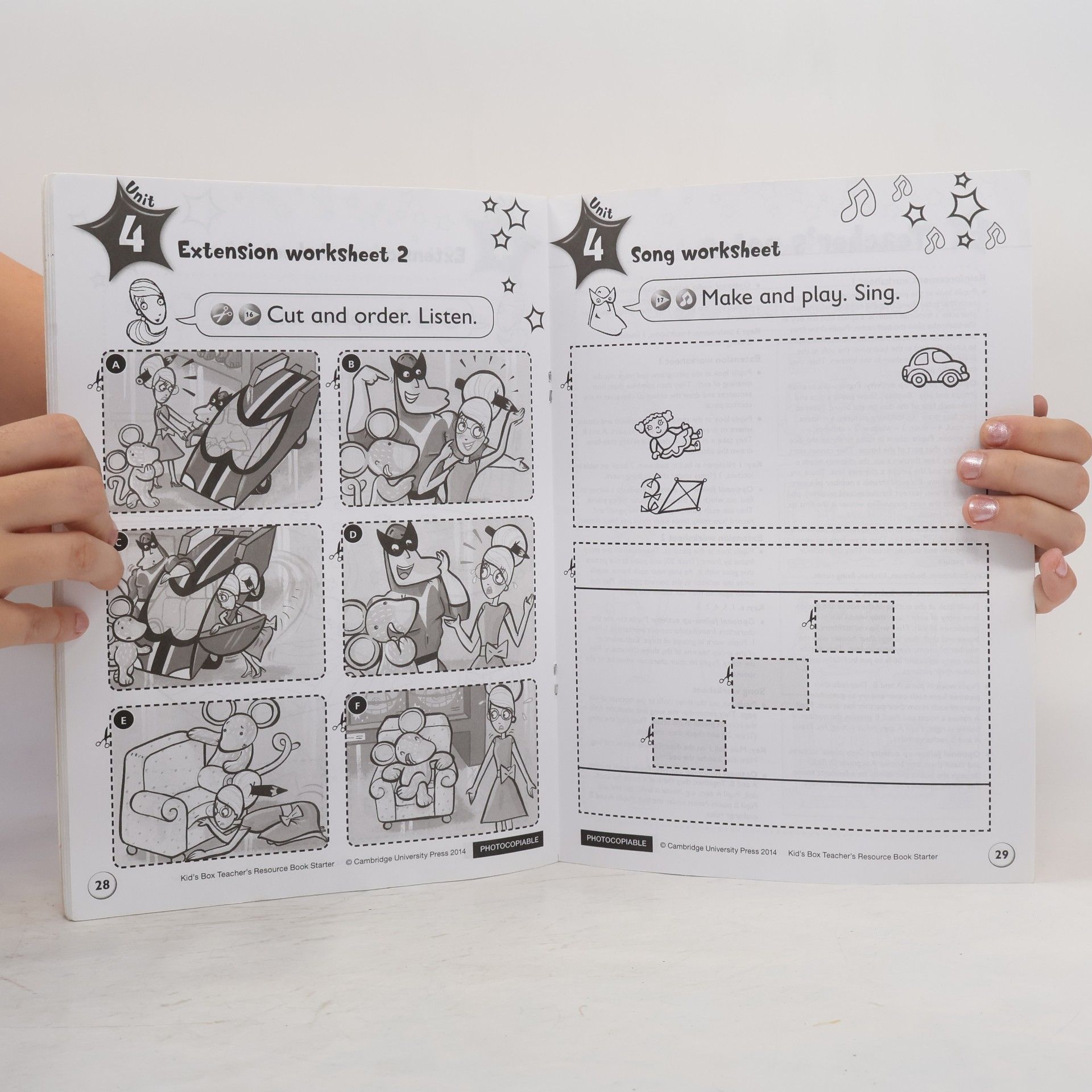 Escribano Kathryn Kid's Box Starter Teacher's Resource Book With Online Audio - Second Edition
