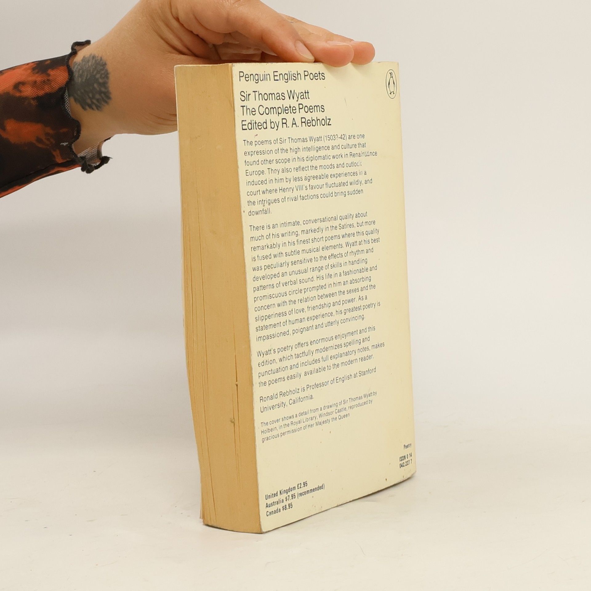 Sir Thomas Wyatt The Complete Poems
