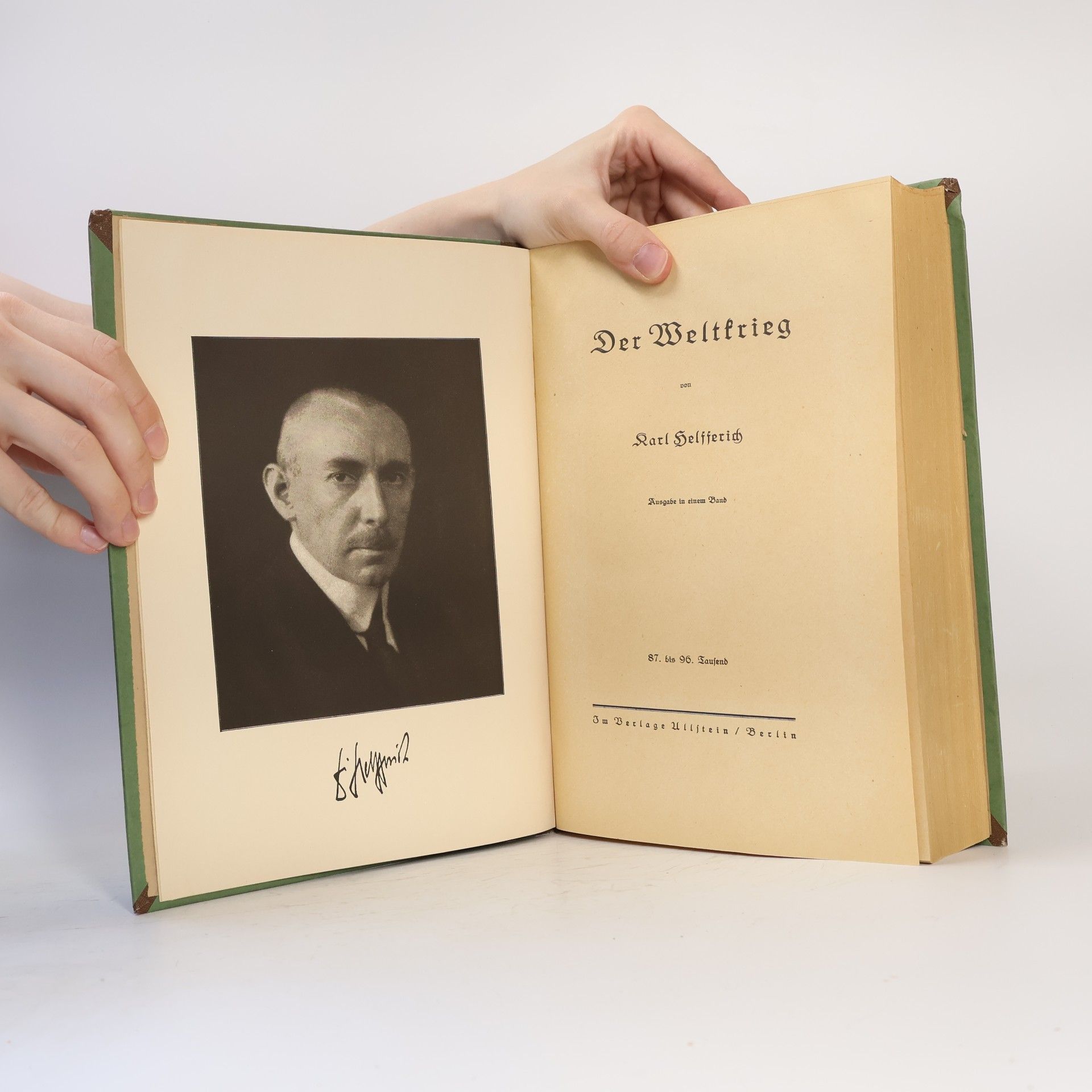 Karl Helferich Der Weltkrieg