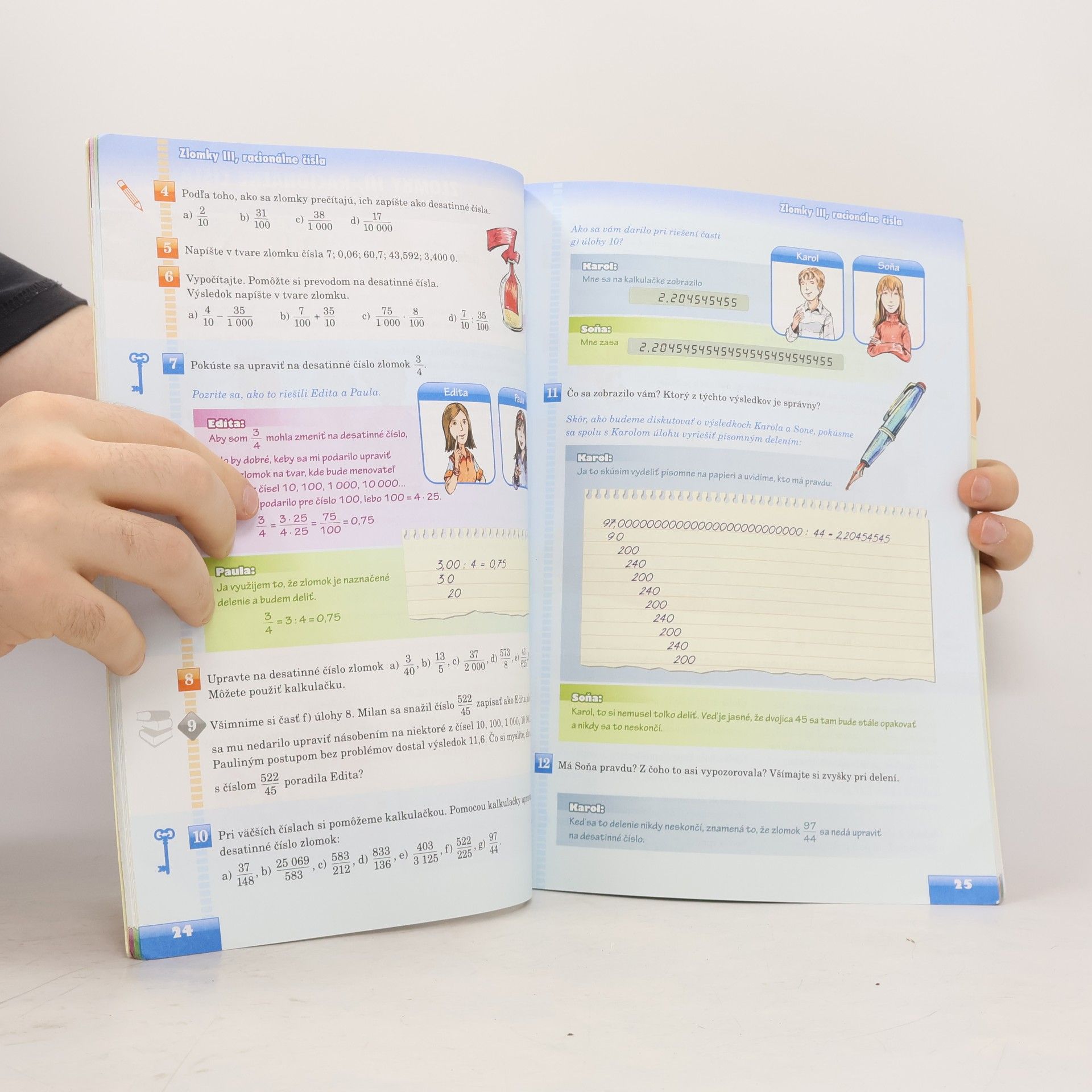 Pavol Černek Matematika pre 7. ročník ZŠ a 2. ročník gymnázií s osemročným štúdiom - 2. časť