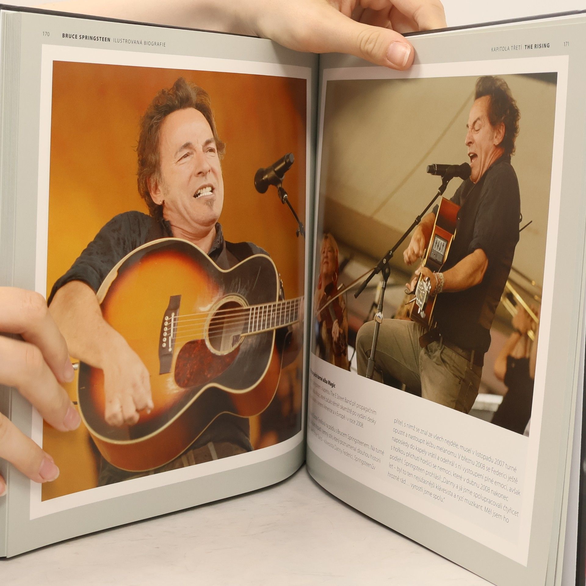 Chris Rushby Bruce Springsteen : ilustrovaná biografie