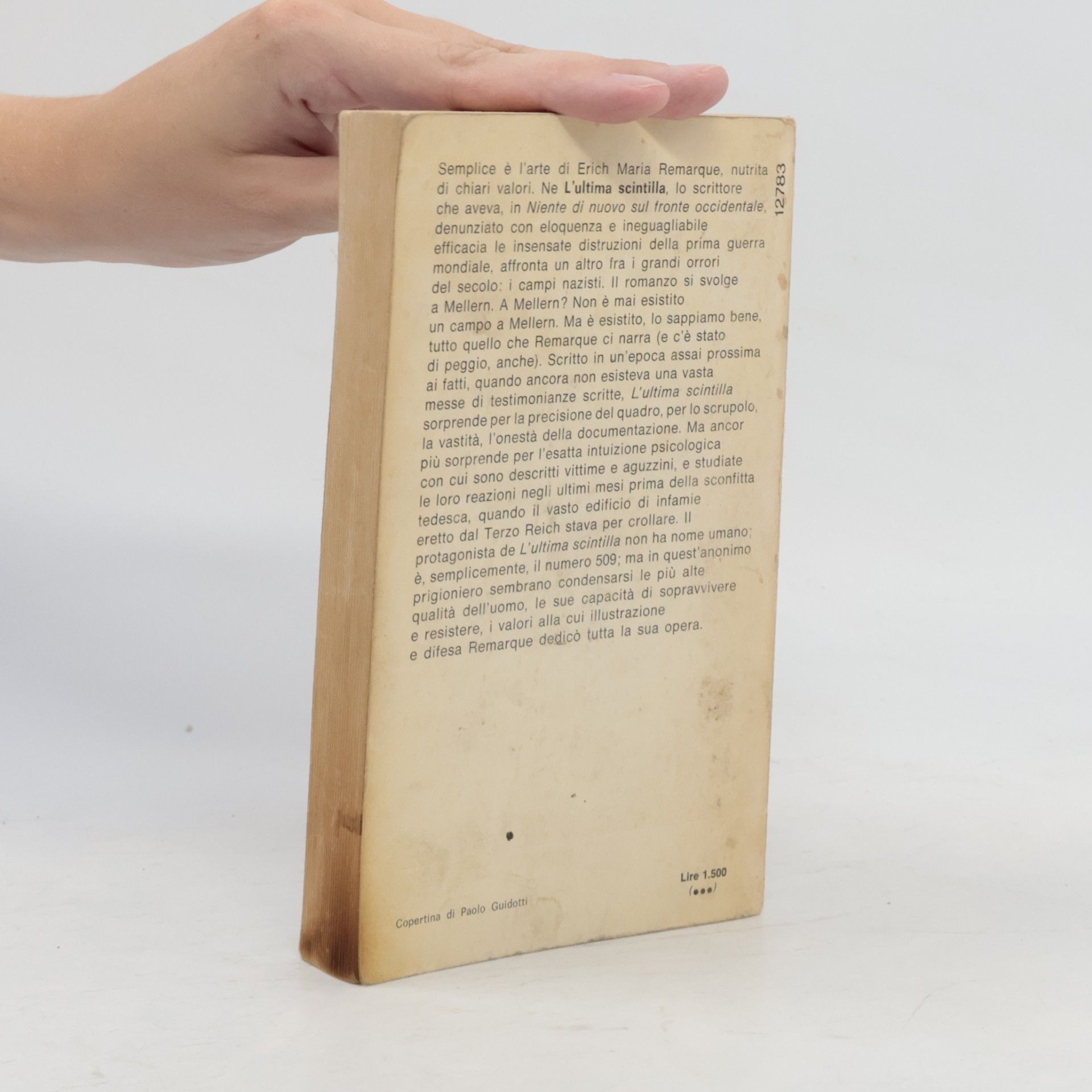 Erich Maria Remarque L'ultima scintilla