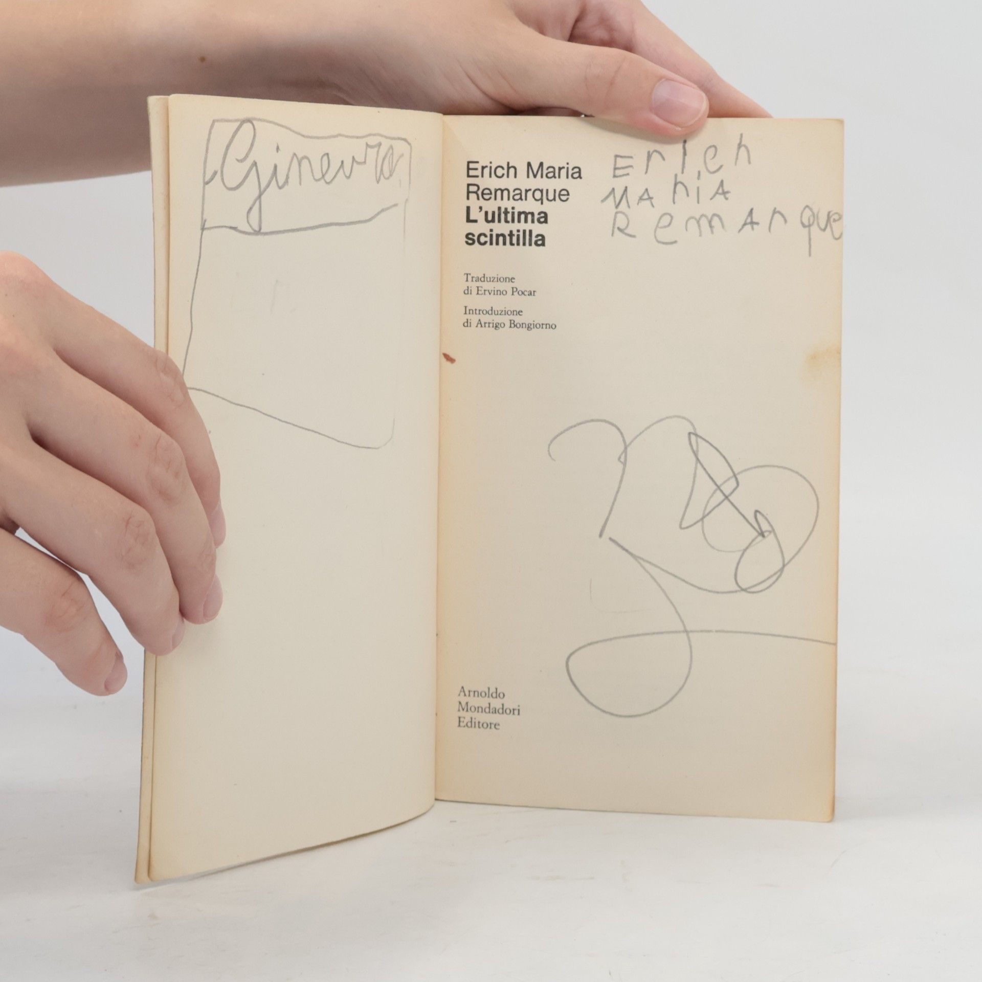 Erich Maria Remarque L'ultima scintilla