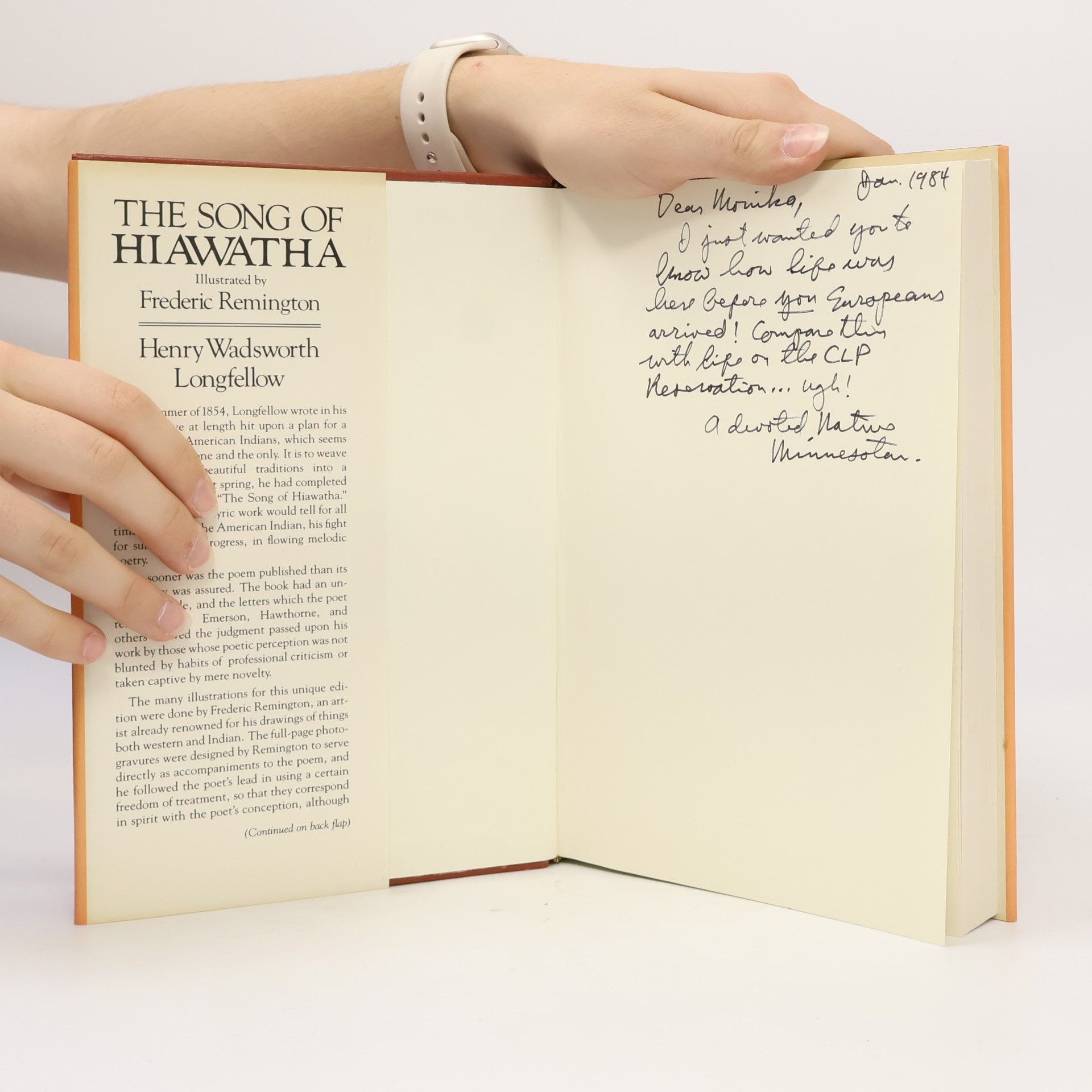Henry Wadsworth Longfellow The Song of Hiawatha