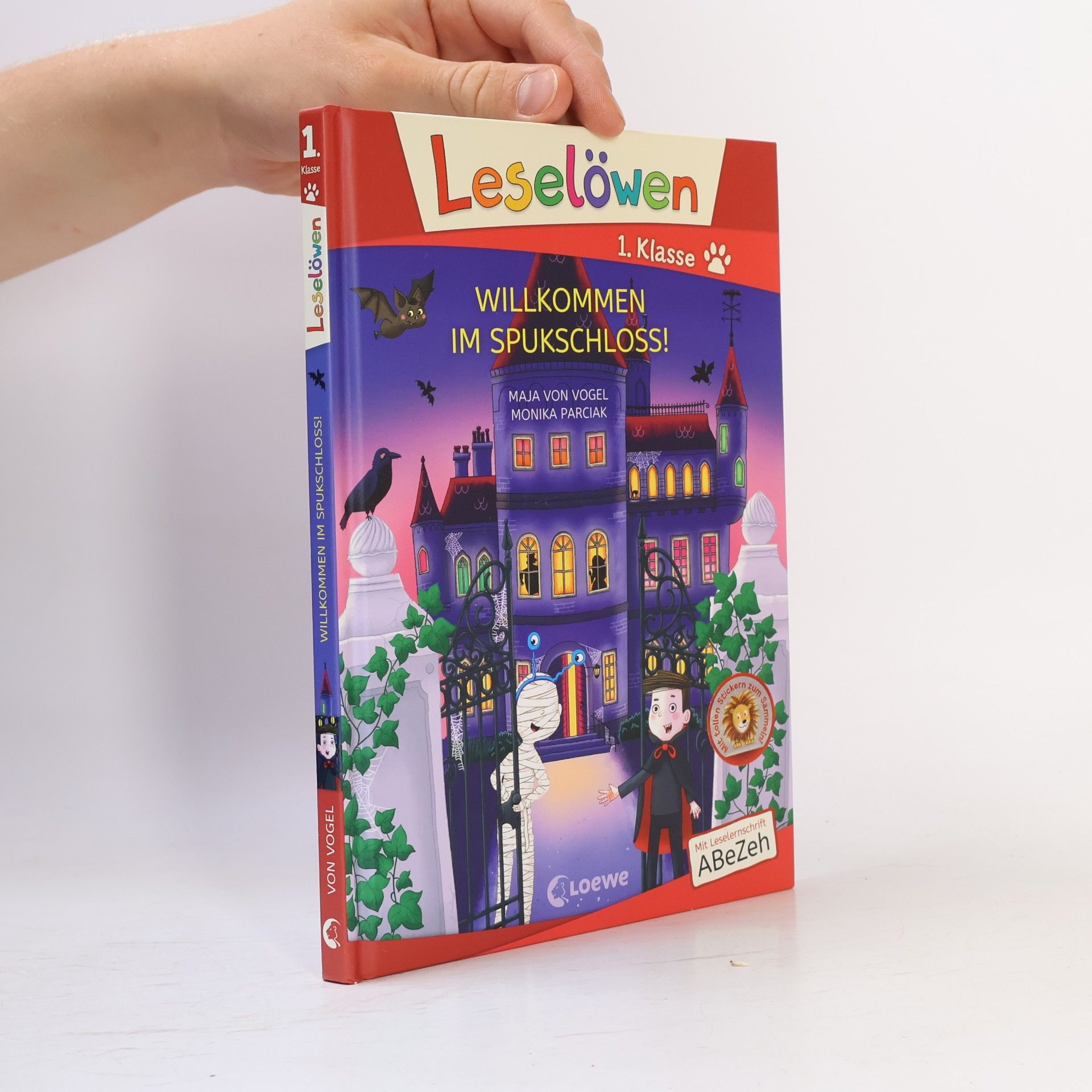 Leselöwen 1. Klasse - Willkommen im Spukschloss! (Großbuchstabenausgabe)