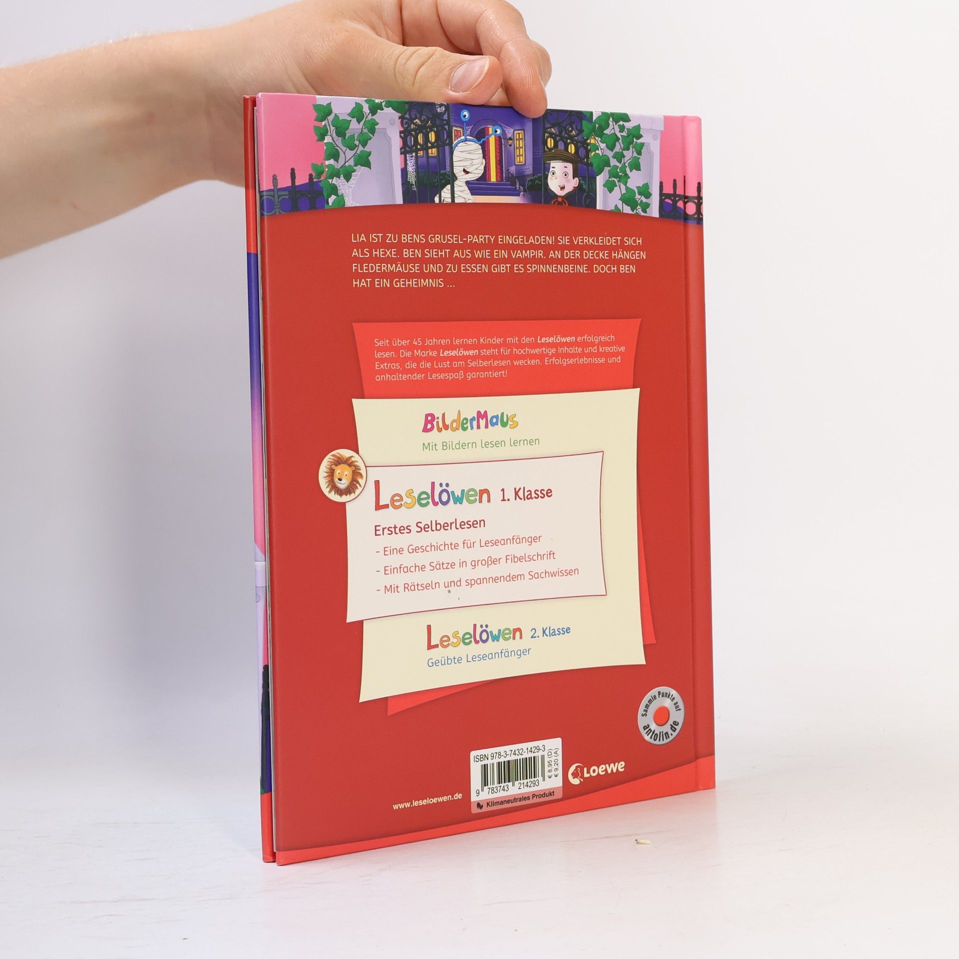 Maja von Vogel Leselöwen 1. Klasse - Willkommen im Spukschloss! (Großbuchstabenausgabe)