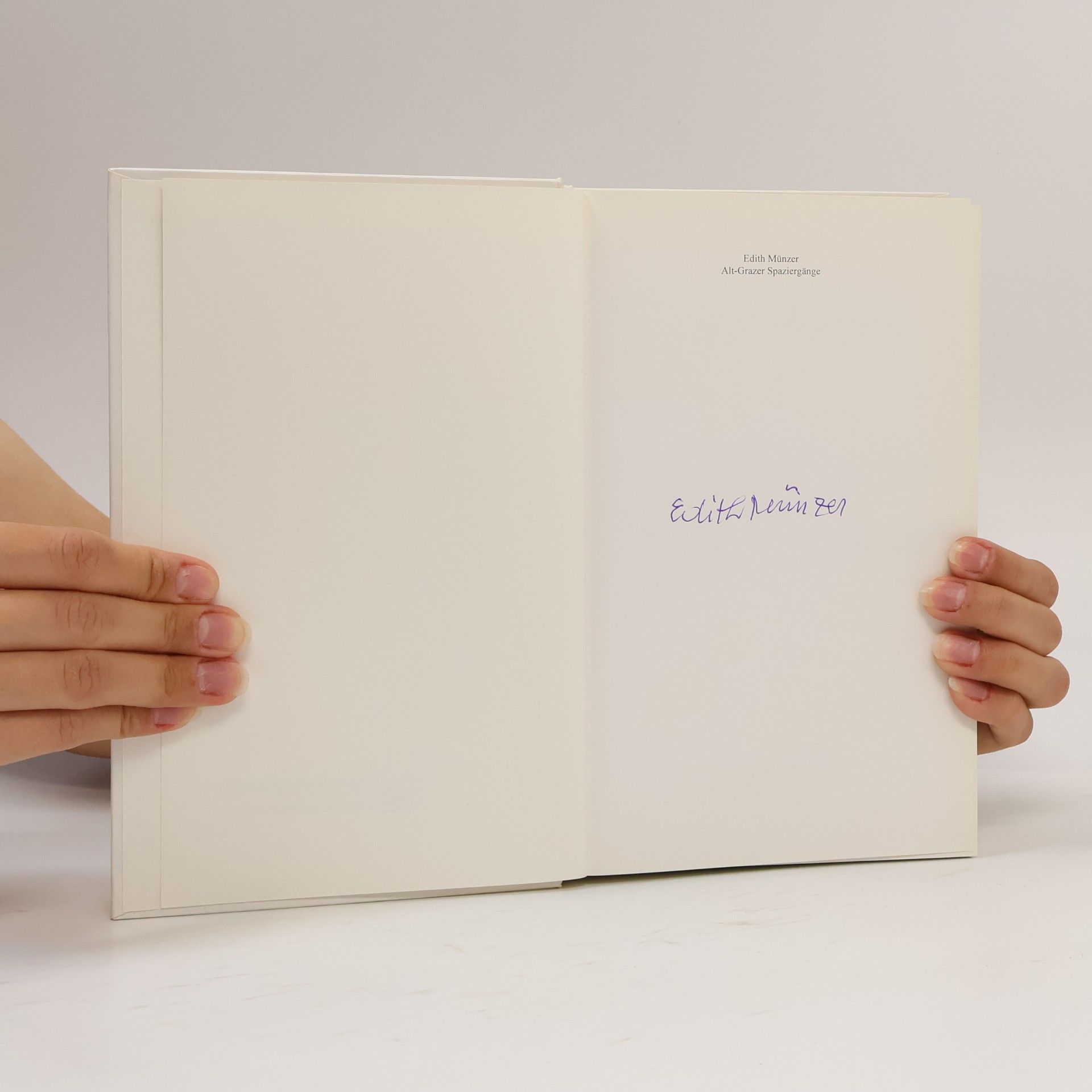 Edith Münzer Alt-Grazer Spaziergänge / Als die Stadt noch am Land war / Was die Murvorstadt erzählt