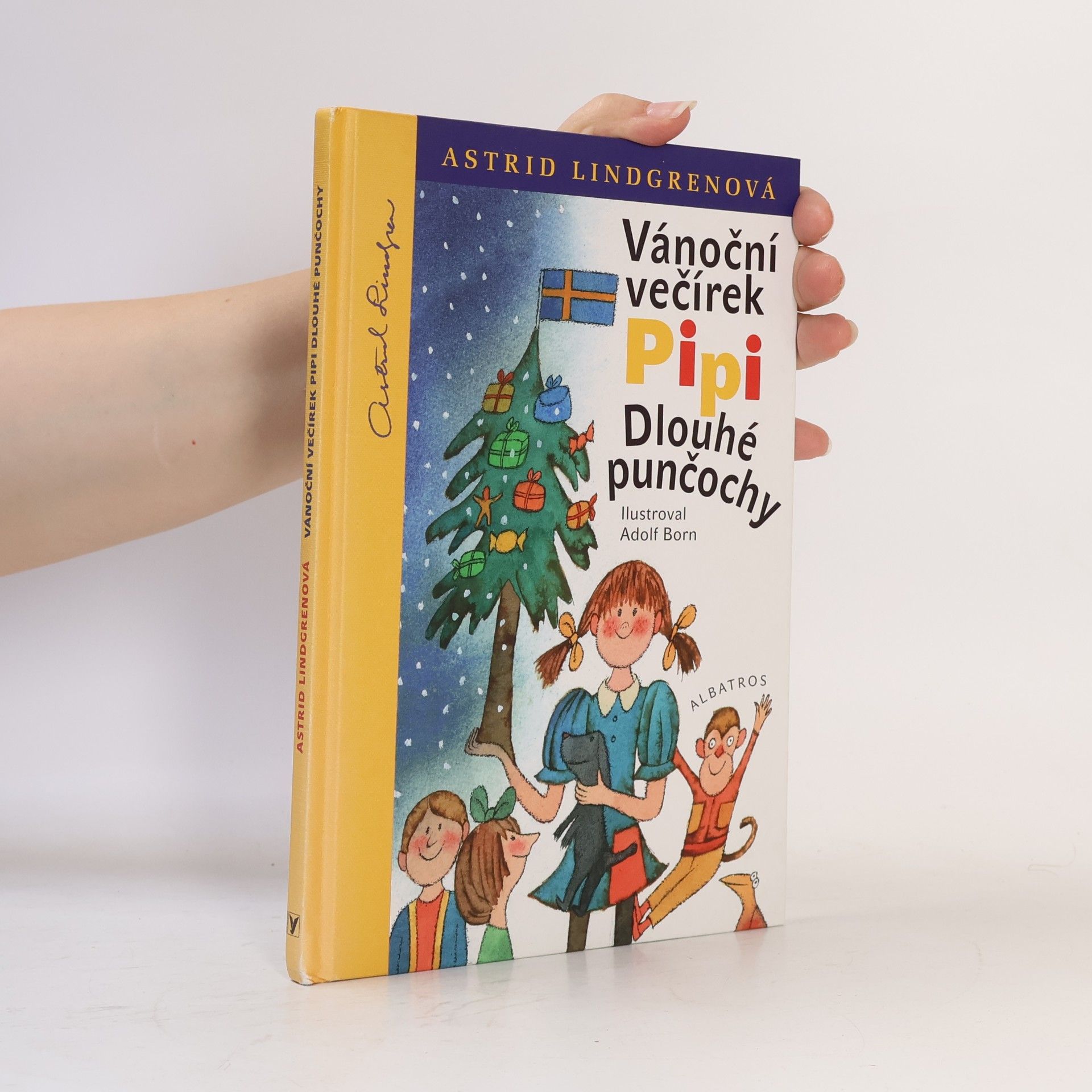 Astrid Lindgren Vánoční večírek Pipi Dlouhé punčochy
